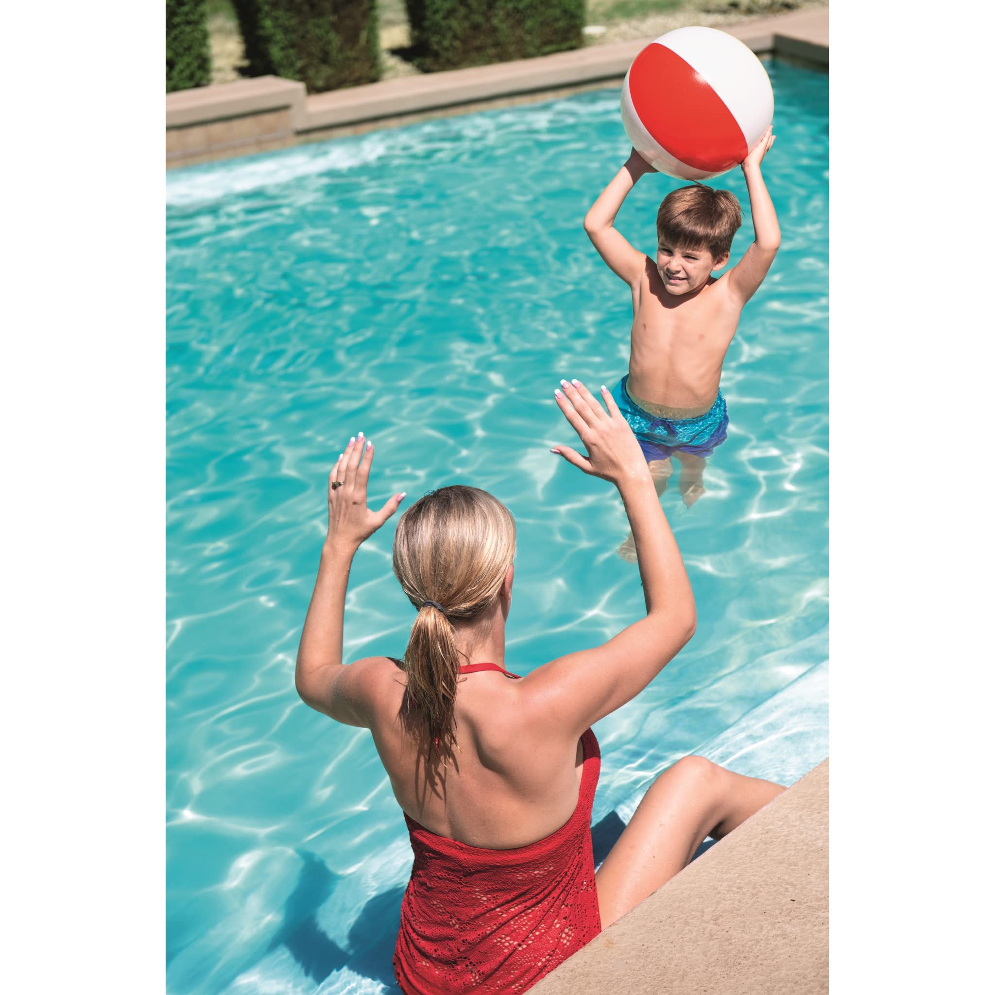 Bestway 31021 Inflatable Panel Beach Ball - 51cm Diameter | Ages 3+ | Ideal for Beach & Pool Use 9