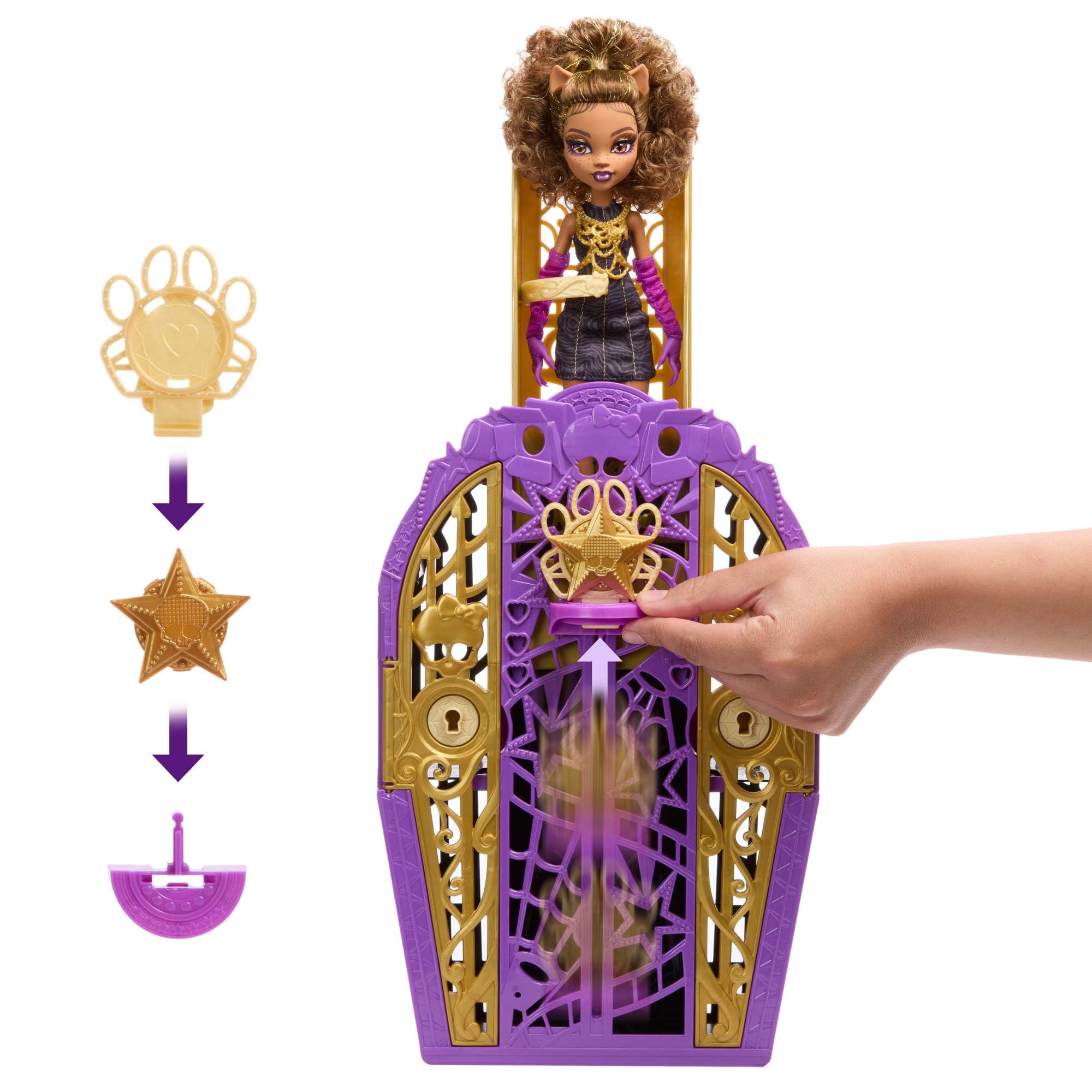Monster High Skulltimate Secrets Doll and Accessories Set - Hauntlywood Mysteries Playset for Kids