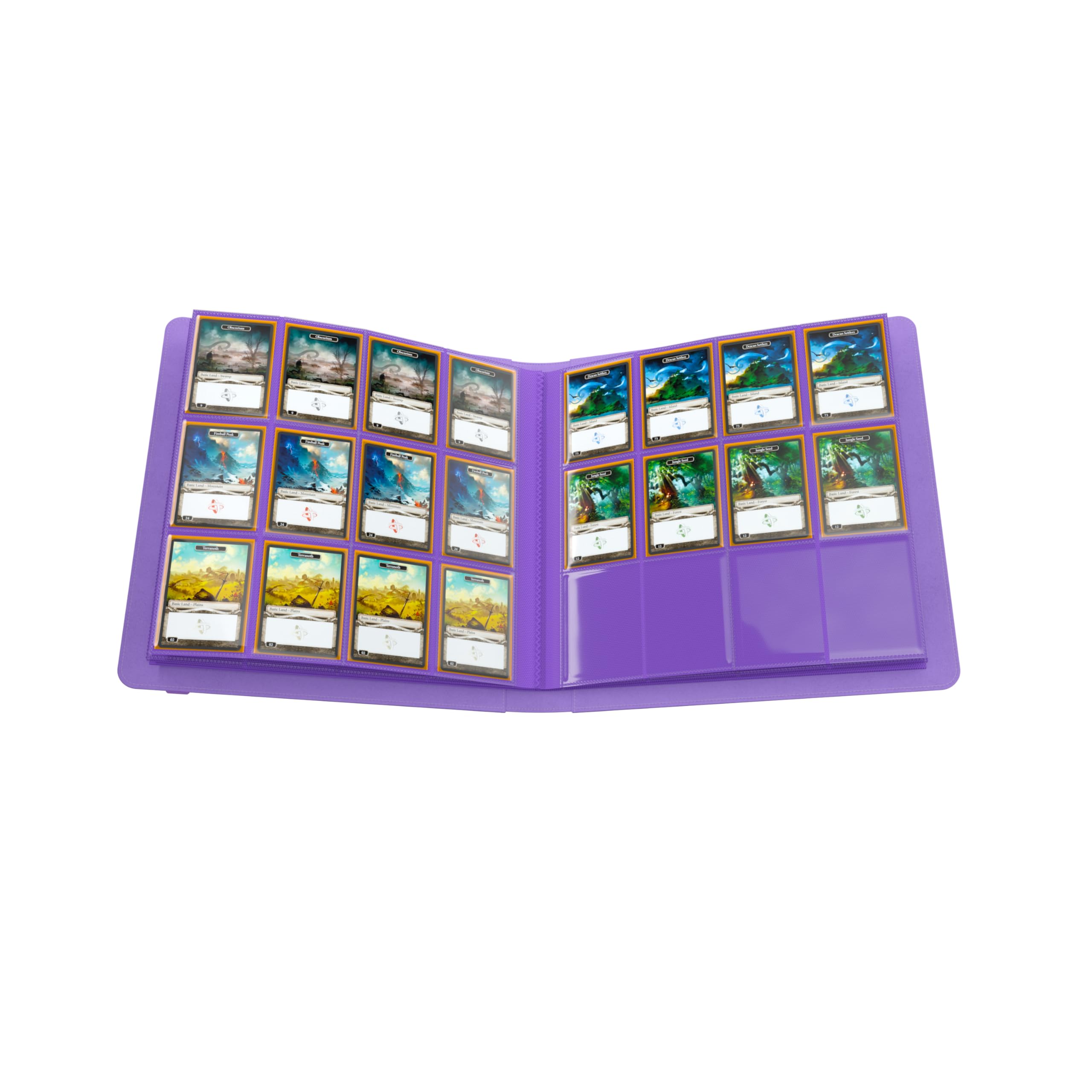 Gamegenic Prime Album 24-Pocket - Purple - TCG Storage 3