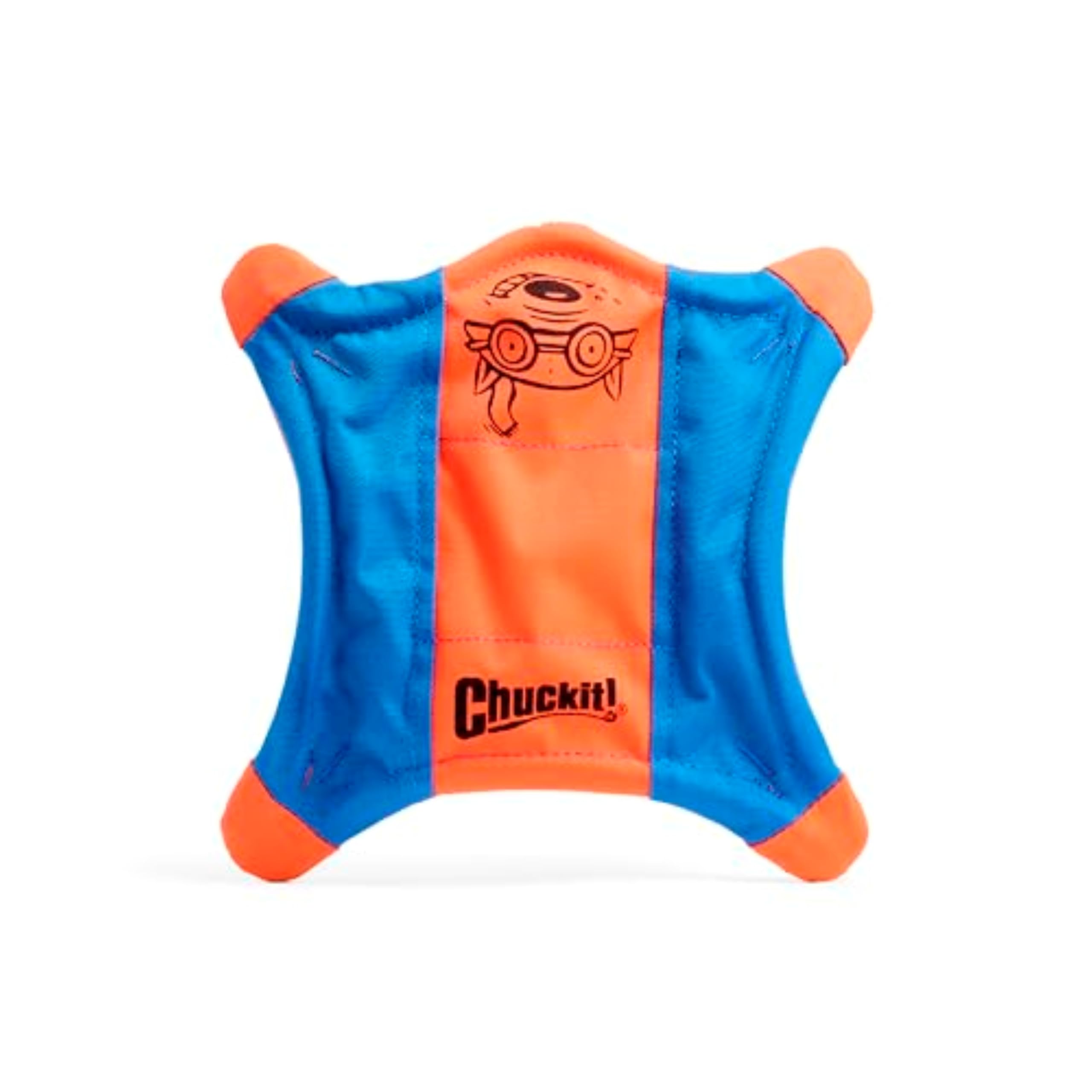 Chuckit! Flying Squirrel Dog Toy - Floating, Glow-in-the-Dark, Medium (10 in)