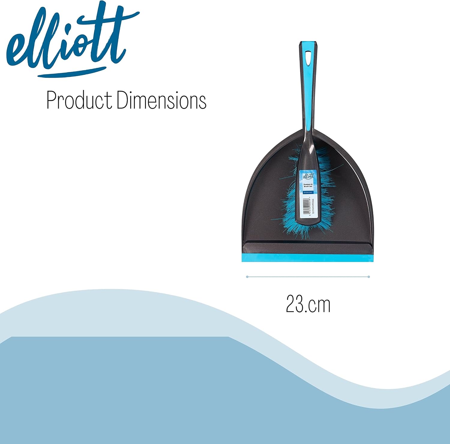 Elliott Large Garden Dustpan and Brush Set for Home and Light Commercial Use 6