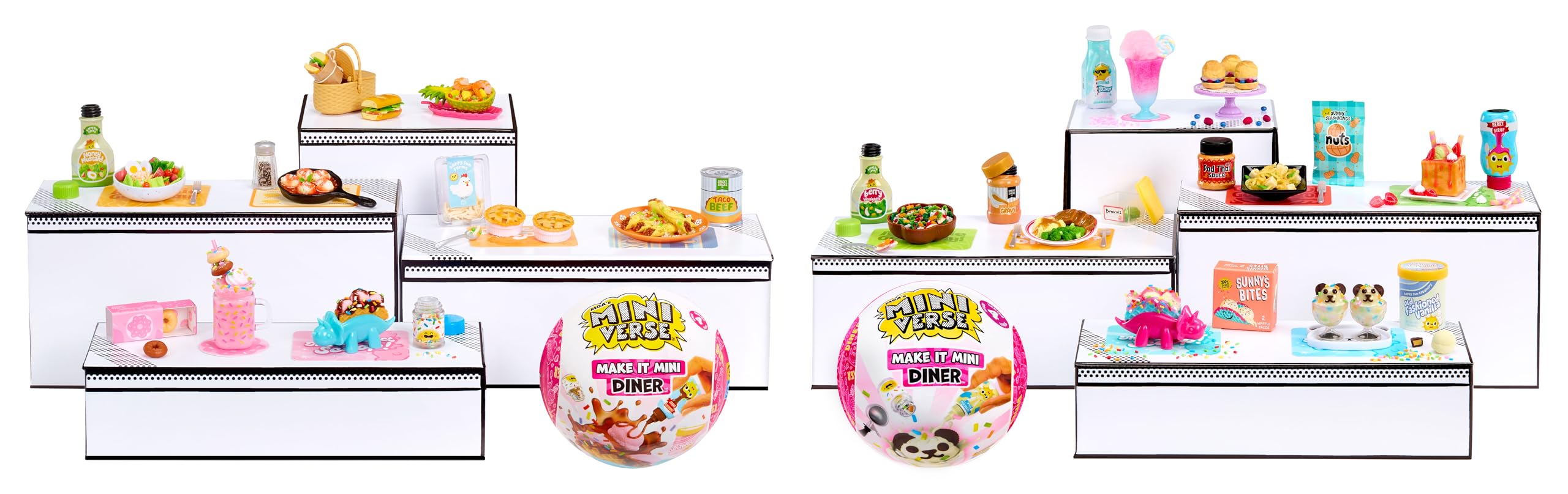 MGA's Miniverse Make It Mini Diner Series 4 Collectible DIY Resin Kit | Mini Size | Age 8+ 4