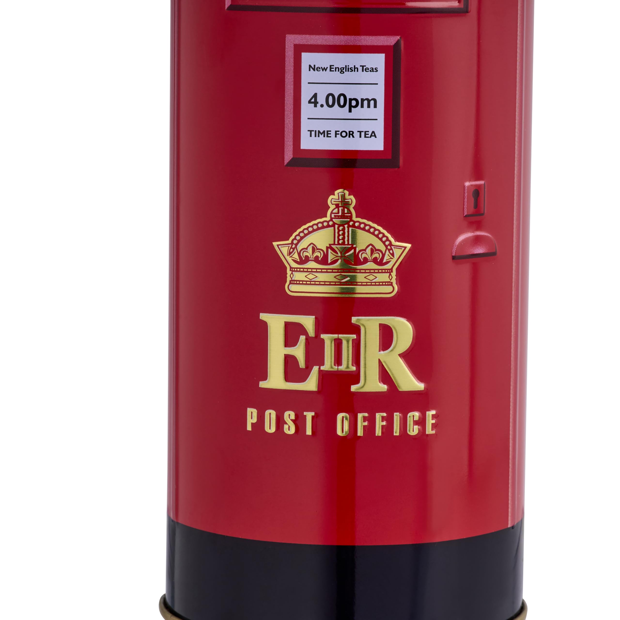 New English Teas British Post Box Tea Caddy with 14 English Breakfast Teabags - UK Souvenir Gift 4