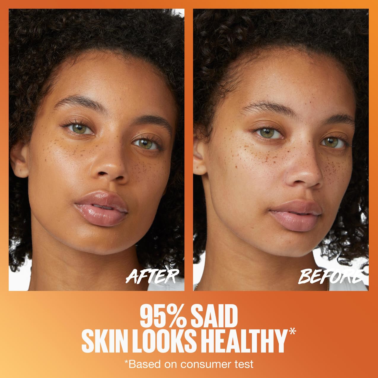 Maybelline Super Stay Skin Tint Foundation with Vitamin C - Shade 45, Vegan Formula, 24H Wear 4
