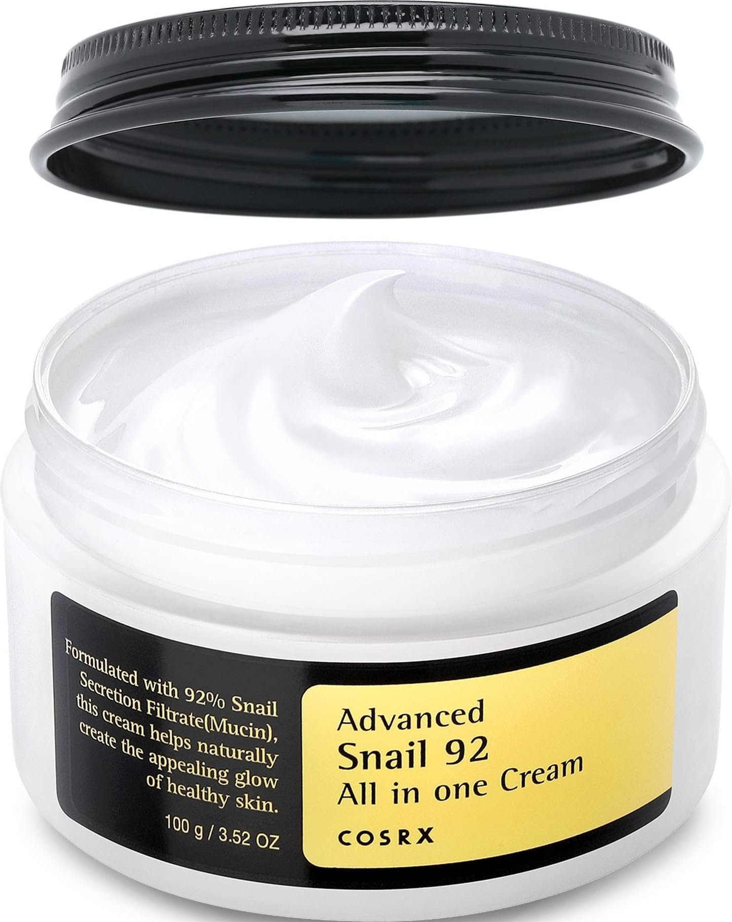 COSRX Advanced Snail 92 All In One Cream - Hydrating & Repairing Facial Moisturiser | 100g 1