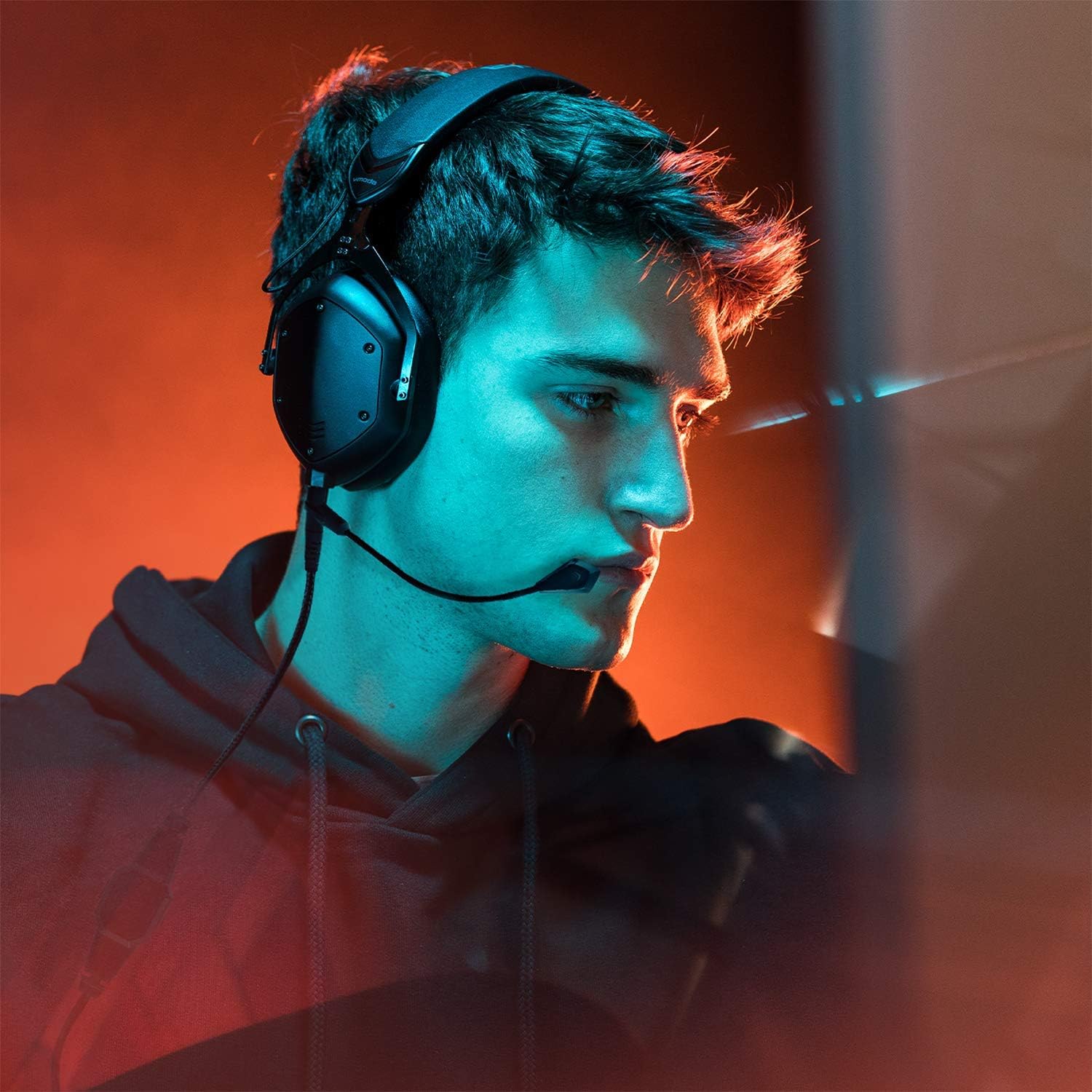 V-Moda BoomPro Abnehmbares Mikrofon für Gaming und Kommunikation – Schwarz 6