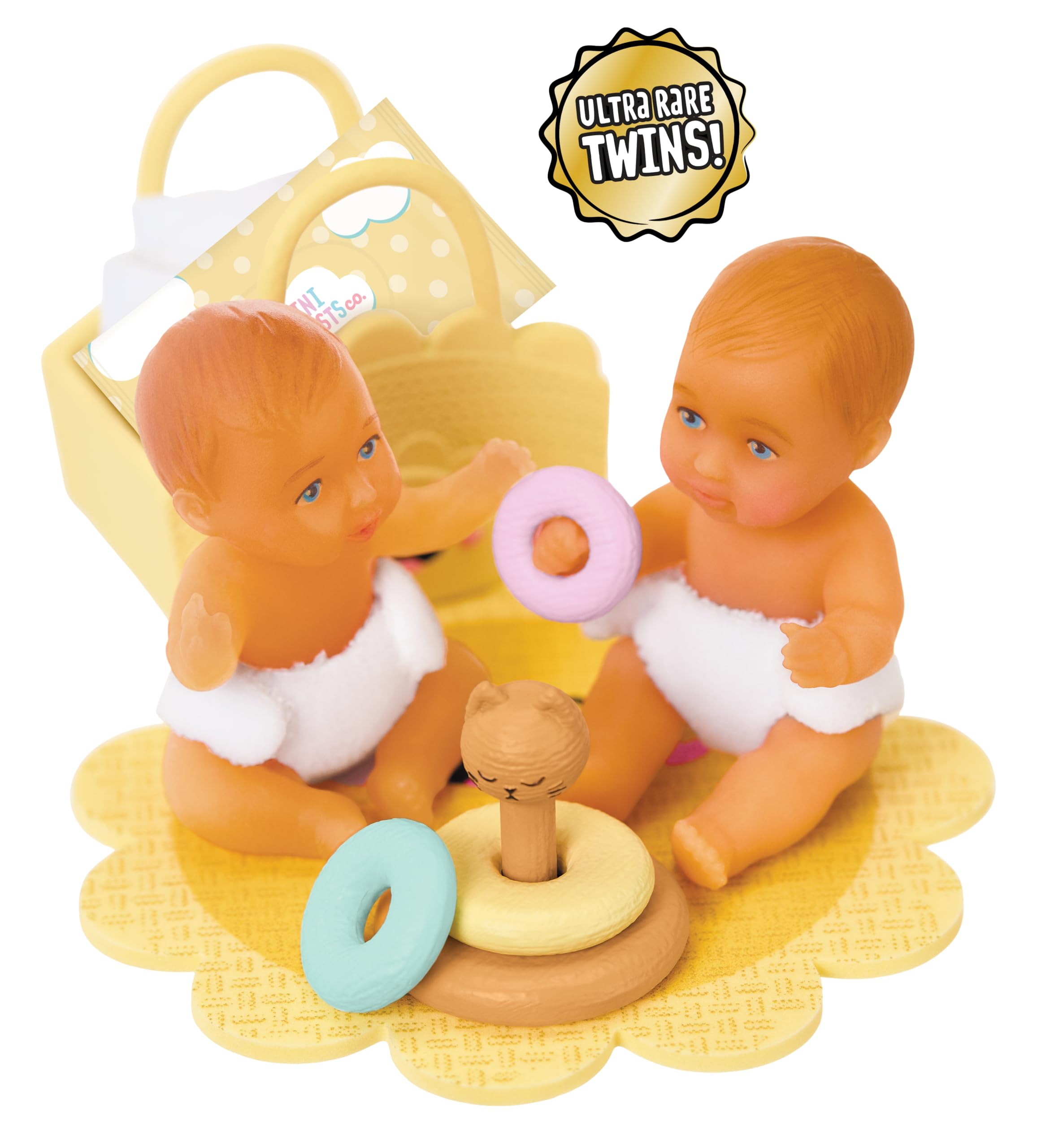 MGA's Miniverse Make It Mini Real Baby Nurture 2 Pack - Collectible Miniatures for Ages 3+ 3