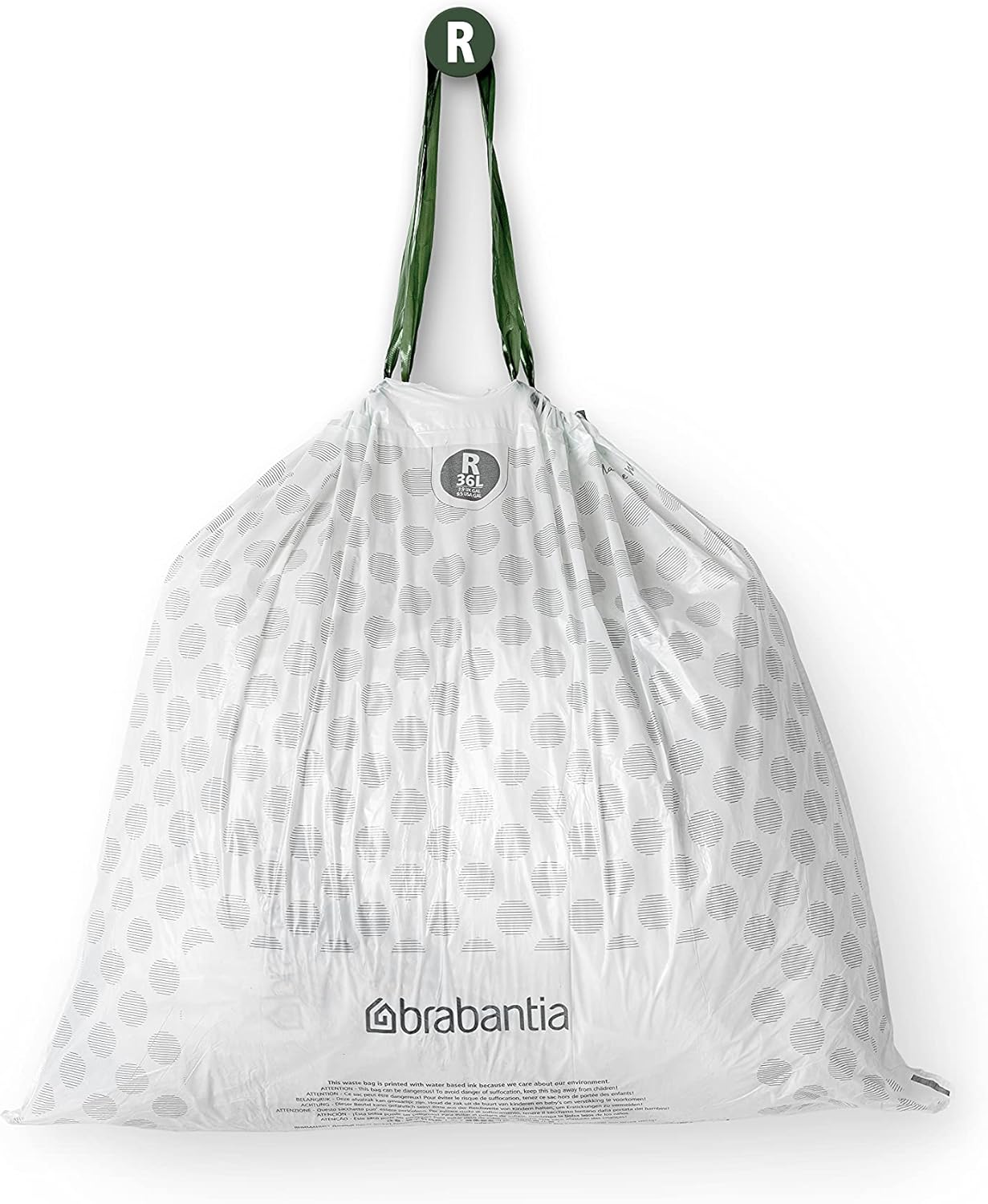 Brabantia PerfectFit Bin Liners - Thick Plastic Trash Bags for 36L Bins (Model 138546) 4