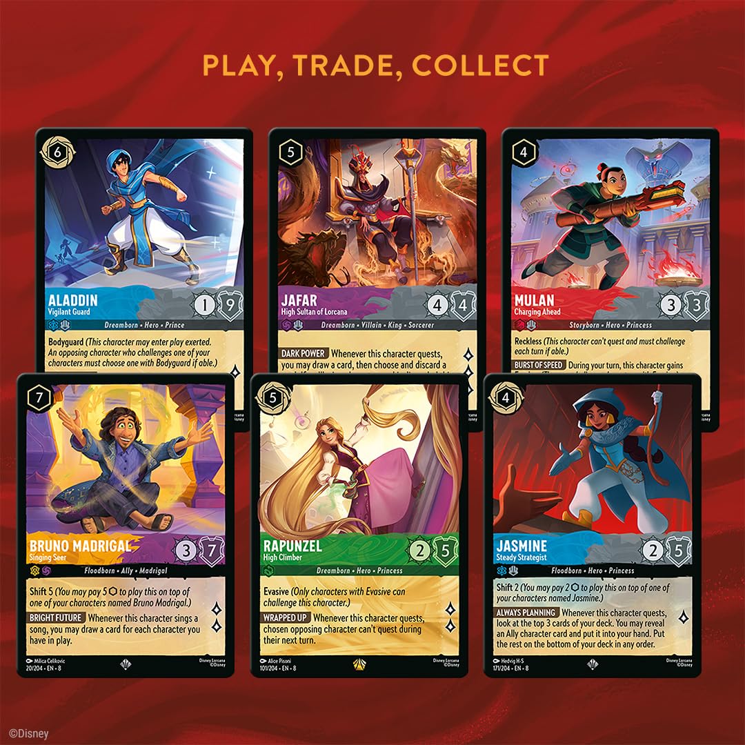 Ravensburger Disney Lorcana TCG - Illumineer's Trove Set (Reign of Jafar) | Age 8+ 4