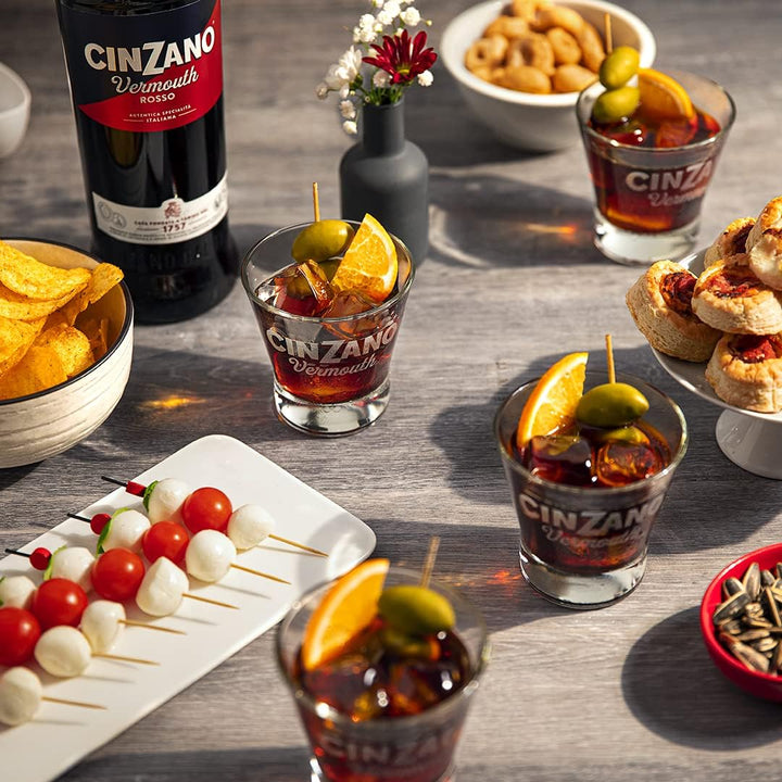 Cinzano Classico Rosso 75 cl - Italian Vermouth Aperitif 15% ABV
