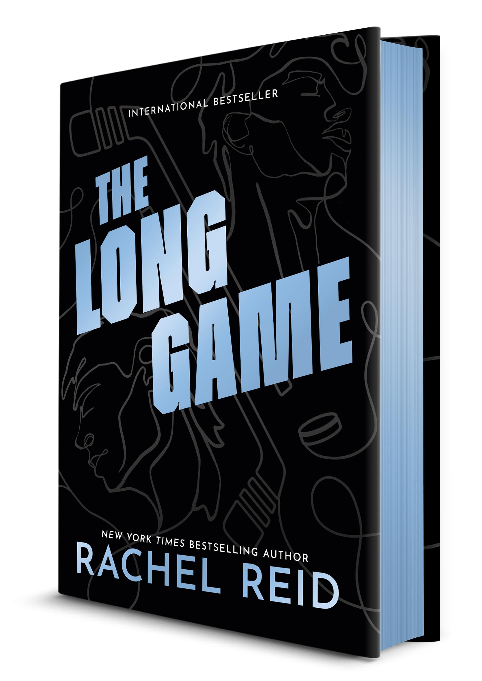 Afterglow The Long Game (Game Changers: Heated Rivalry Book Series, 6) by Rachel Reid | Hardcover Reissue 1