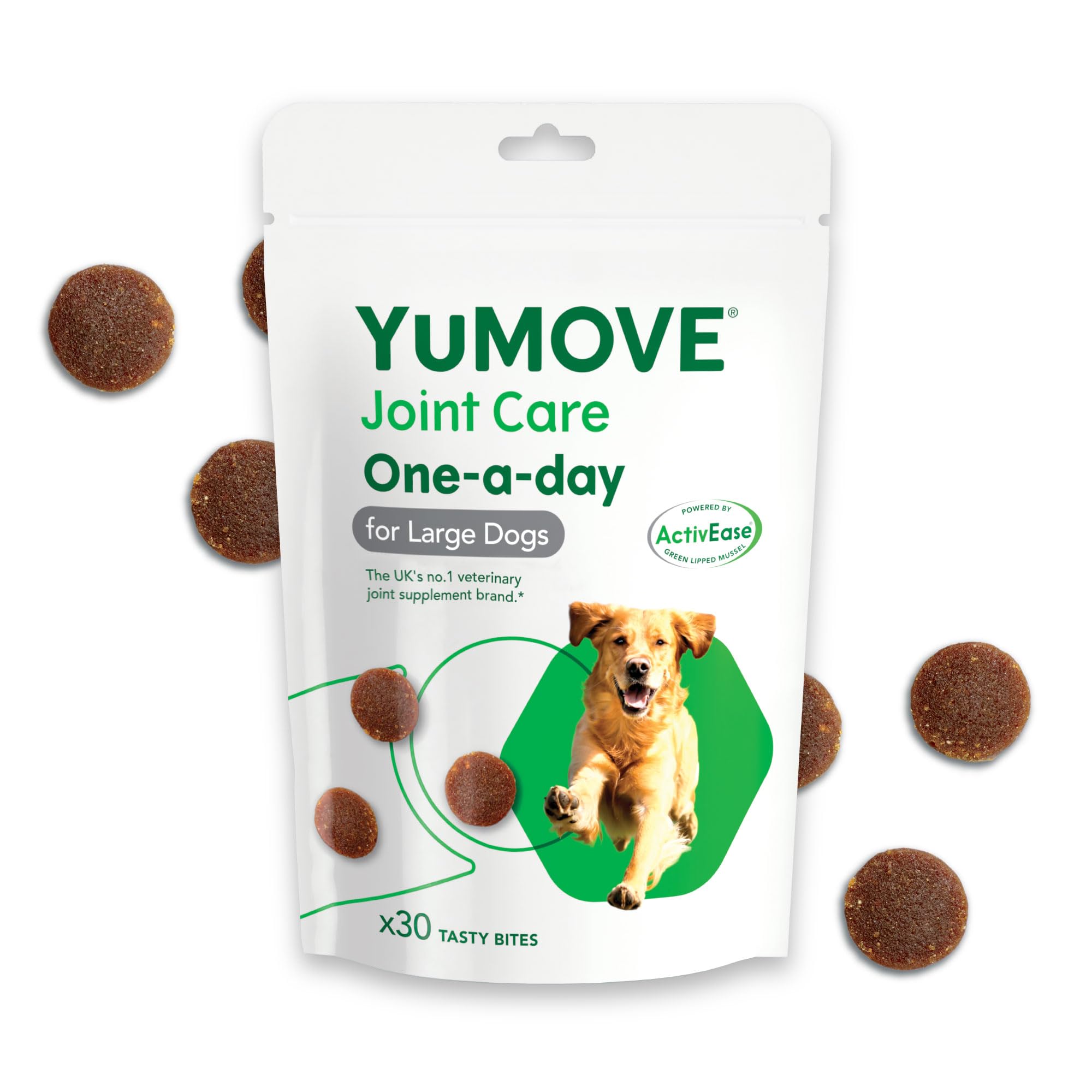 YuMOVE Joint Supplement for Dogs - Triple Action Support for Large Dogs | 30 Count