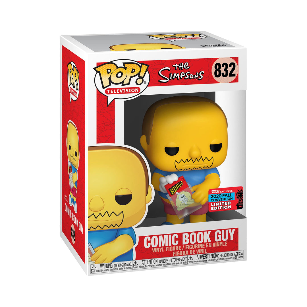 The Simpsons Comic Book Guy Exclu Funko 48573 Pop! Vinyl #832