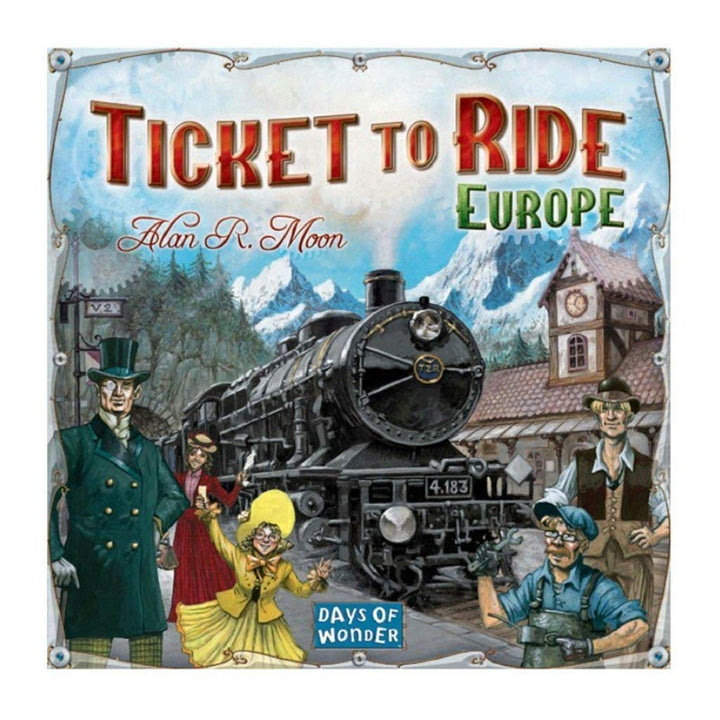 Ticket to Ride Europe - European Train Adventure Board Game by Days of Wonder
