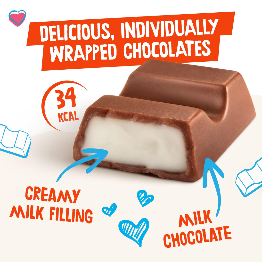 Kinder - Mini Chocolate Bars Dispenser Box, 150 Pieces