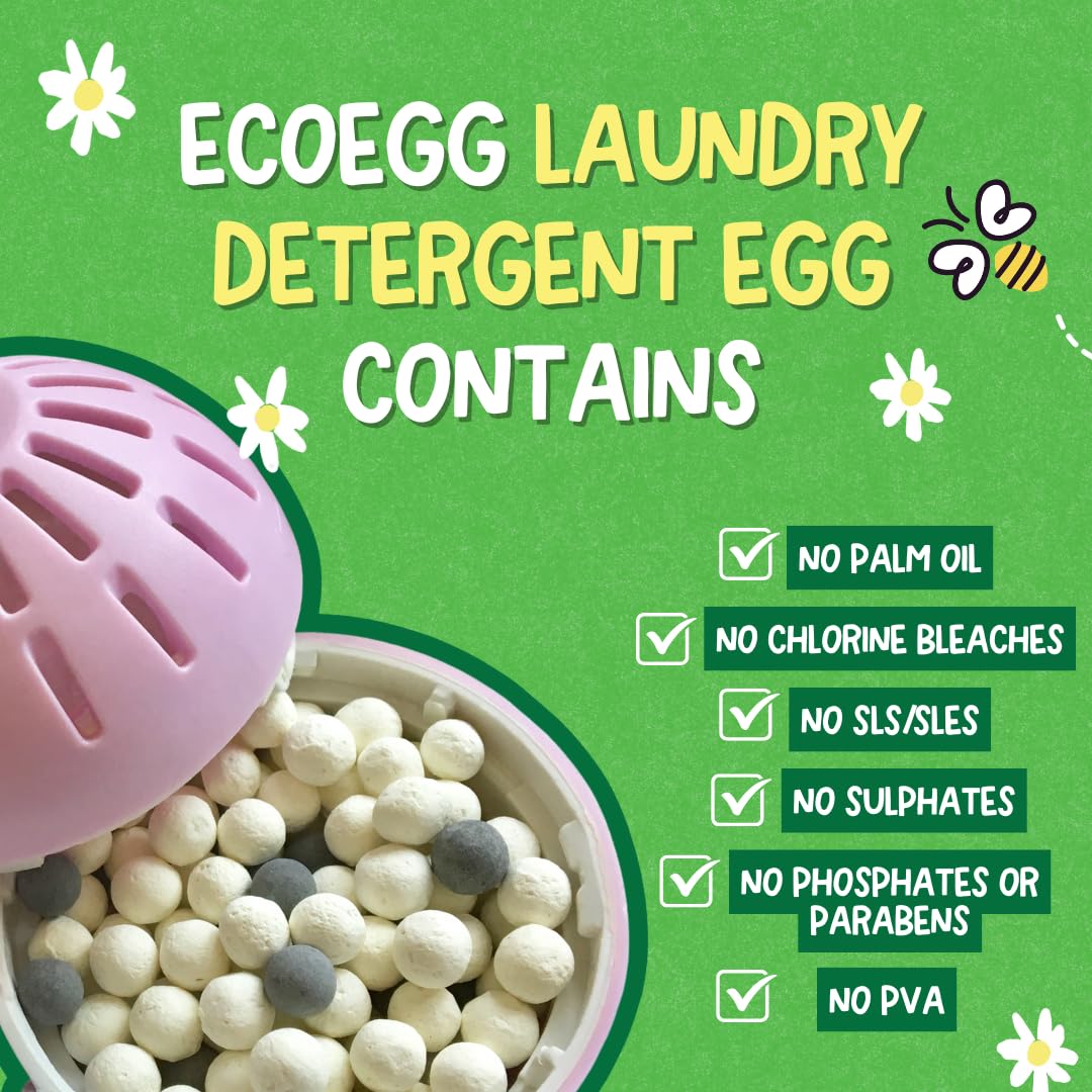 Ecoegg - Laundry Egg with 70 Washes (Refillable Laundry Detergent Solution)
