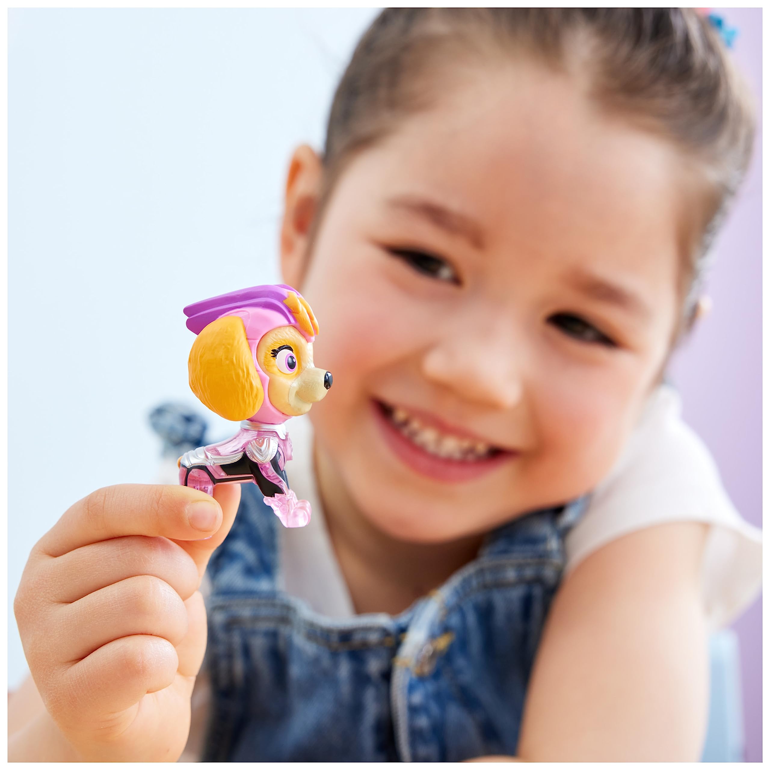 PAW Patrol: The Mighty Movie Skye's Rescue Jet with Light-Up Action Figure, Lights & Sounds - Kids' Toy for Ages 3+ 3