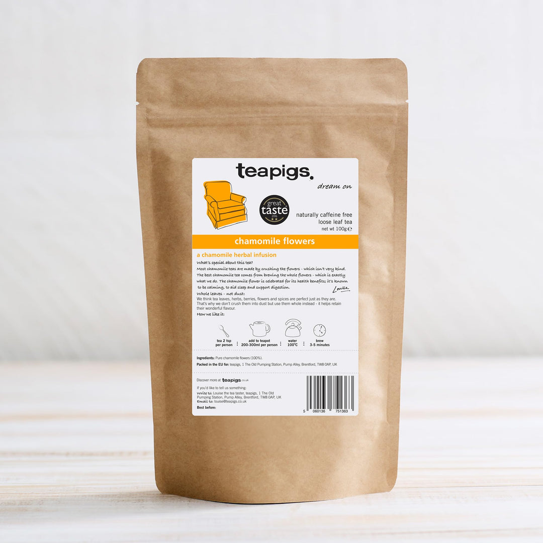 Teapigs - Loose Leaf Chamomile Herbal Tea (100g)