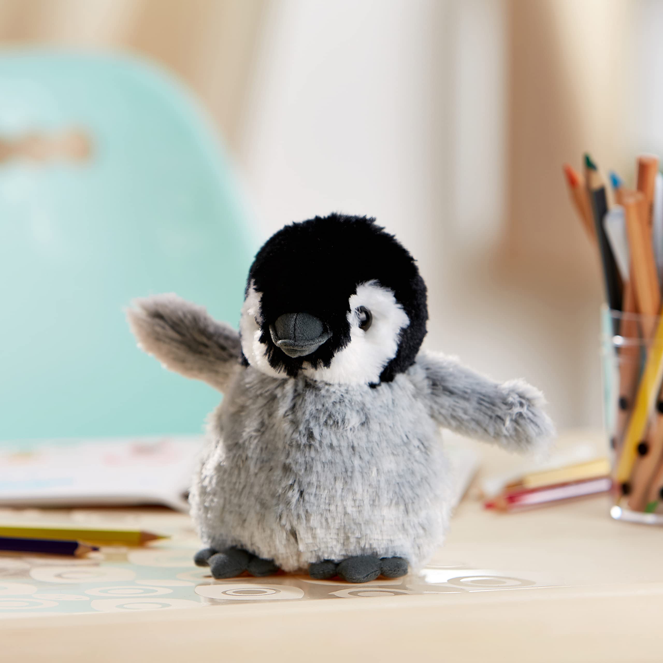 WILD REPUBLIC Cuddlekins Playful Penguin Plush Soft Toy | 20 cm | Polyester 2
