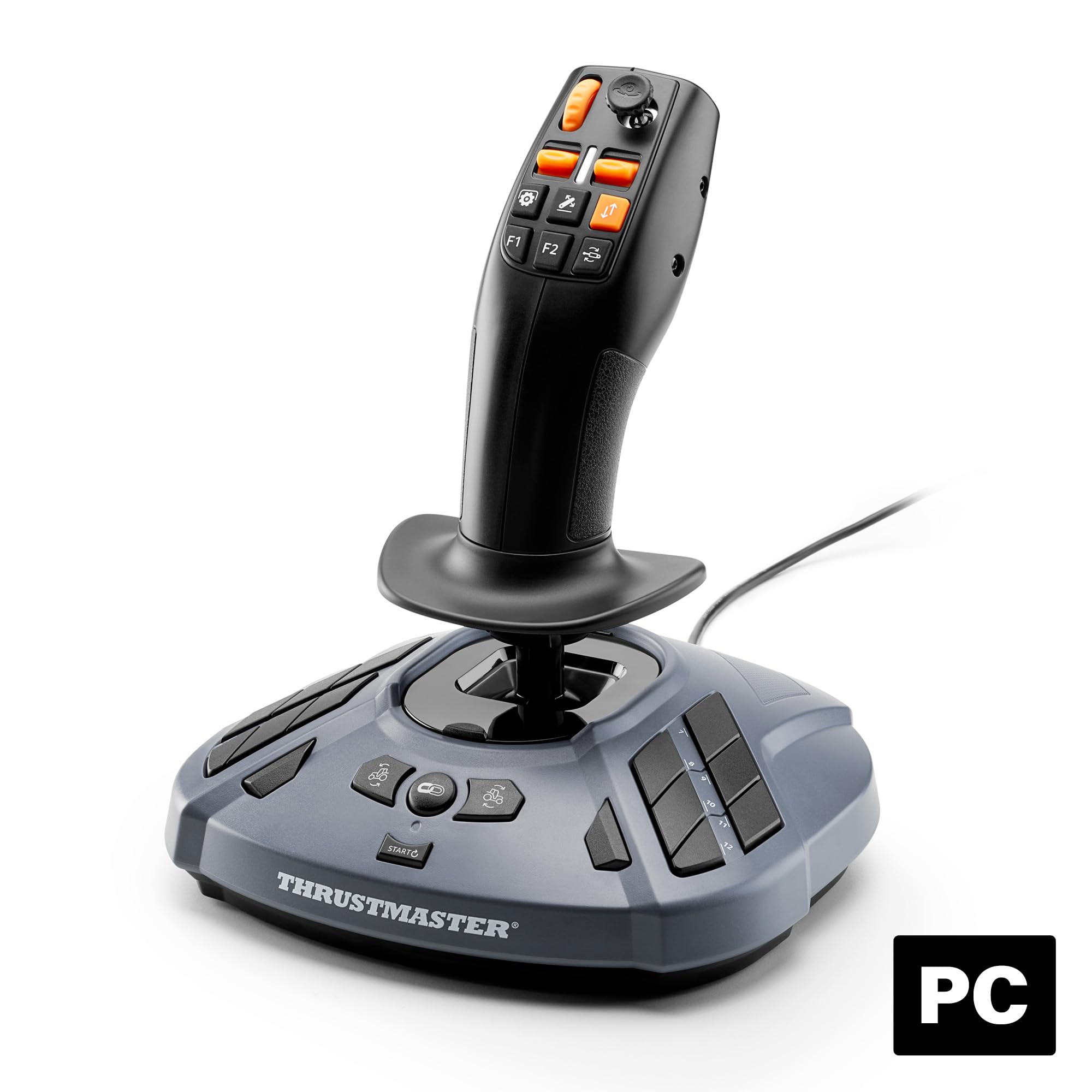 Thrustmaster SimTask FarmStick - High-Precision Farming Simulation Joystick for PC | 33 Buttons