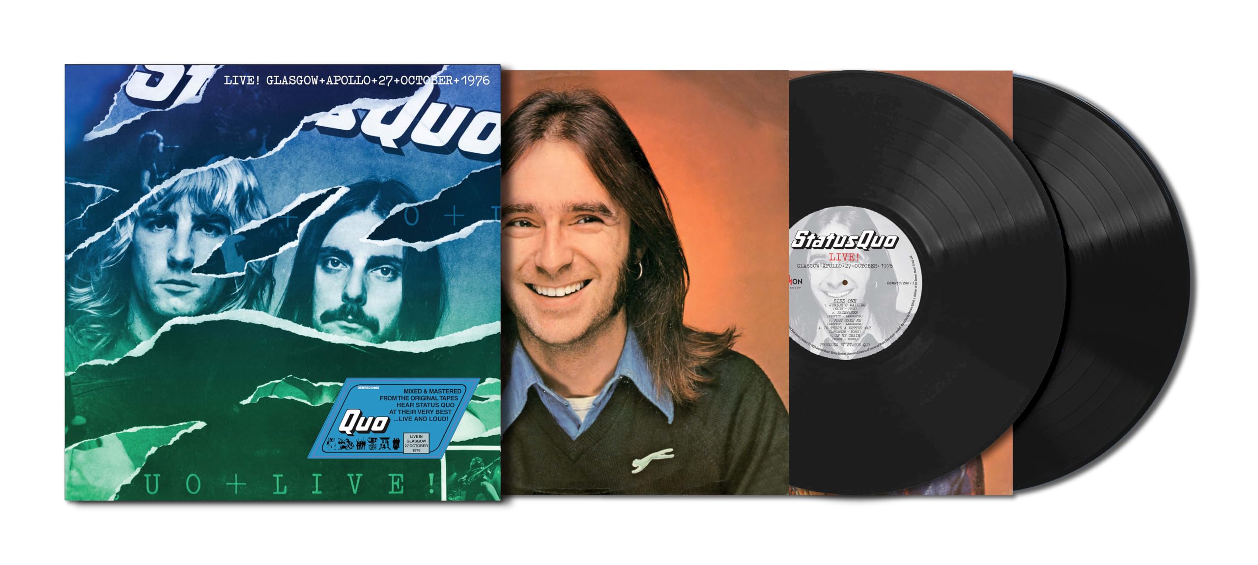 Status Quo - Live! In Glasgow 27th October 1976 [Collector's Edition 2LP Vinyl] 2