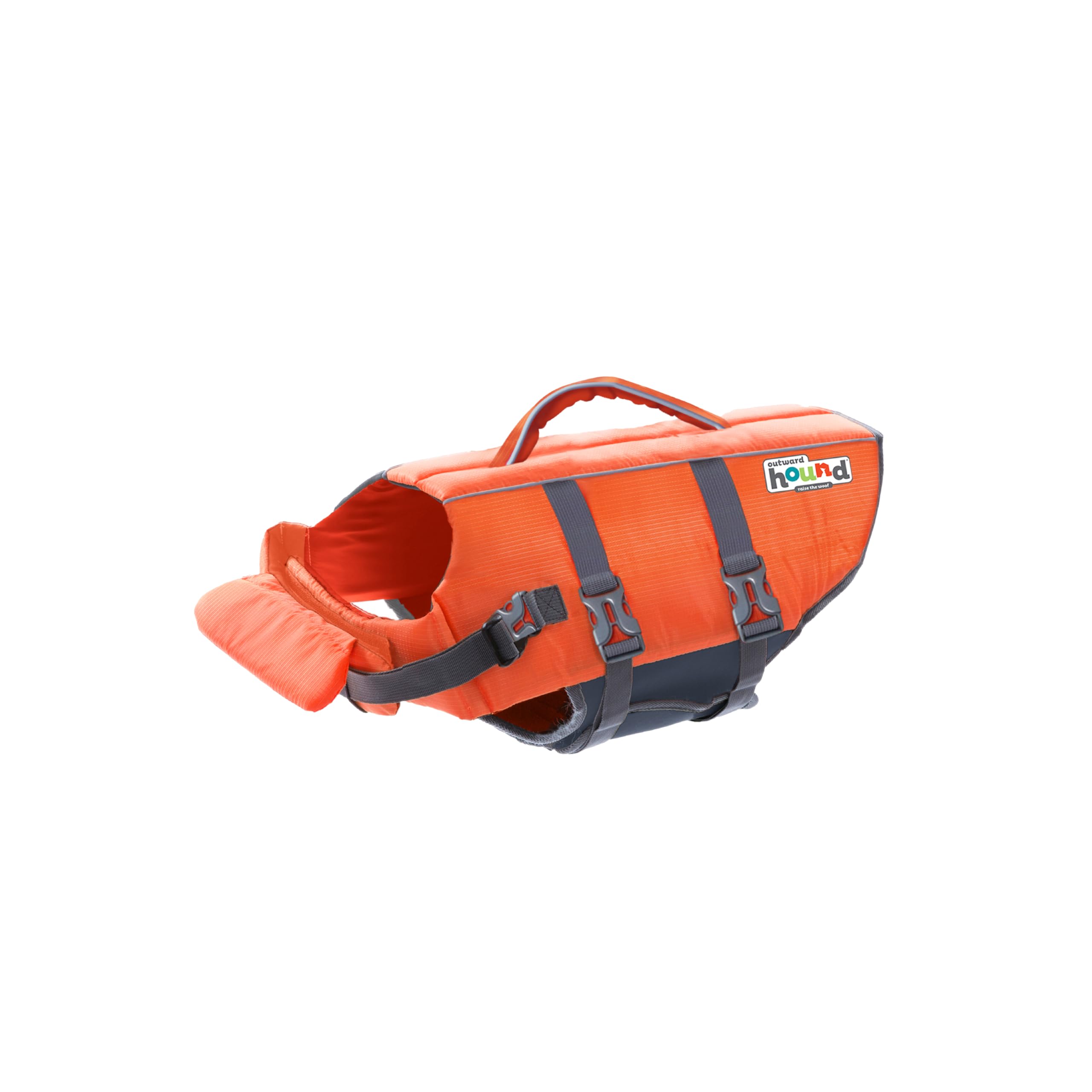 Outward Hound Granby Splash Dog Life Jacket - Small, Orange | Adjustable, Reflective Accents 1