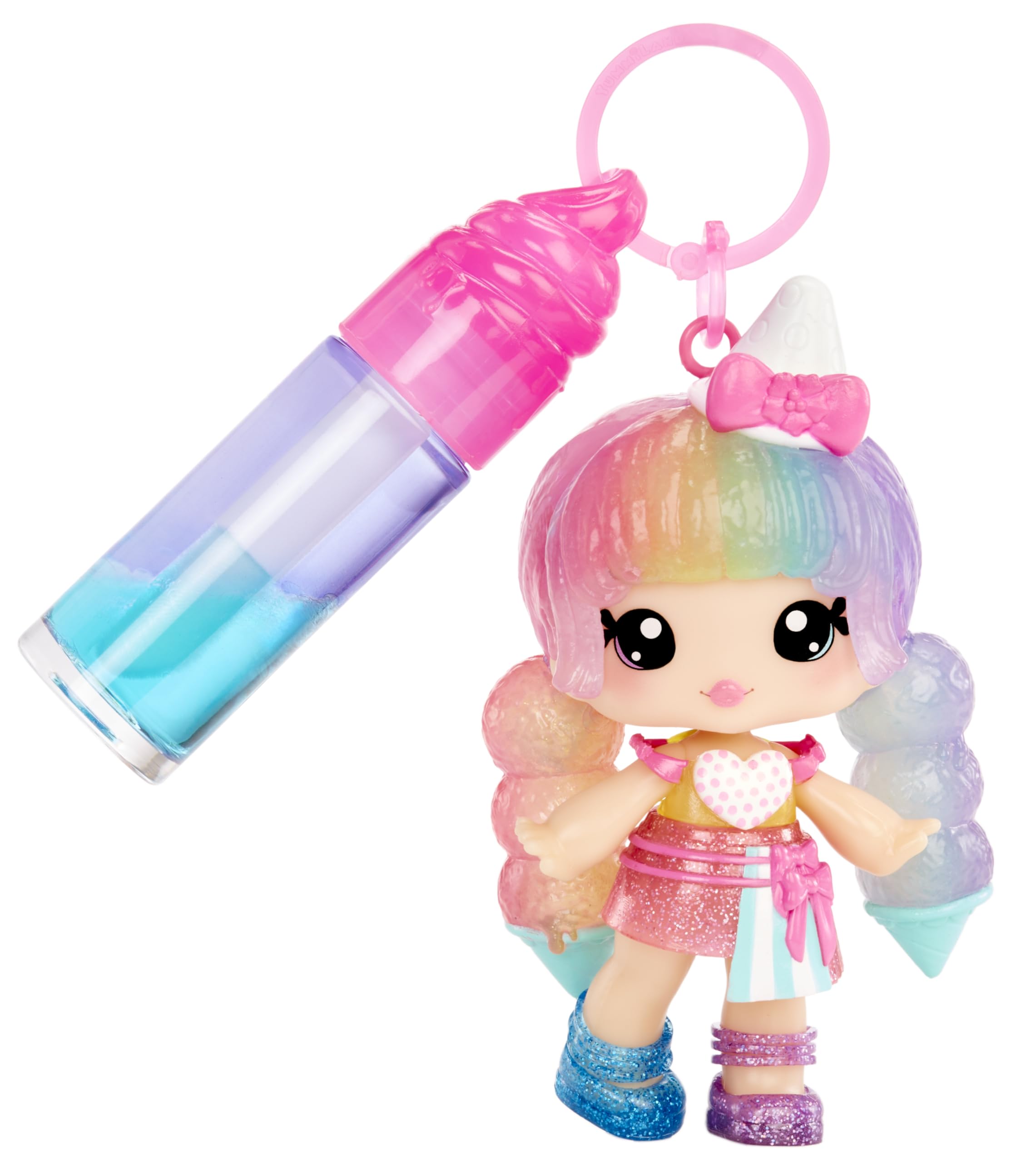 Yummiland Stephie Snowcone Doll with Mystery Color Change Hair & DIY Two-Tone Lip Gloss 2
