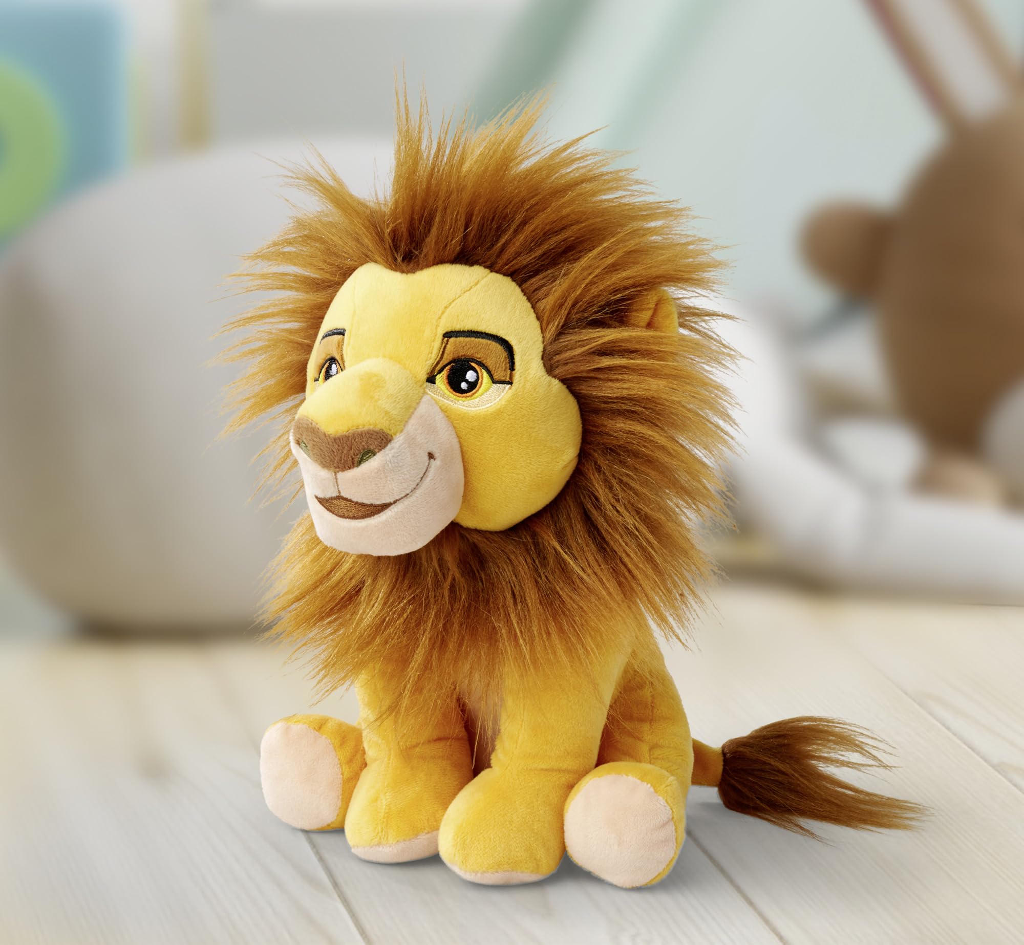 Simba Disney Lion King Mufasa Stuffed Toy - 30th Anniversary Edition | 25cm Tall 4