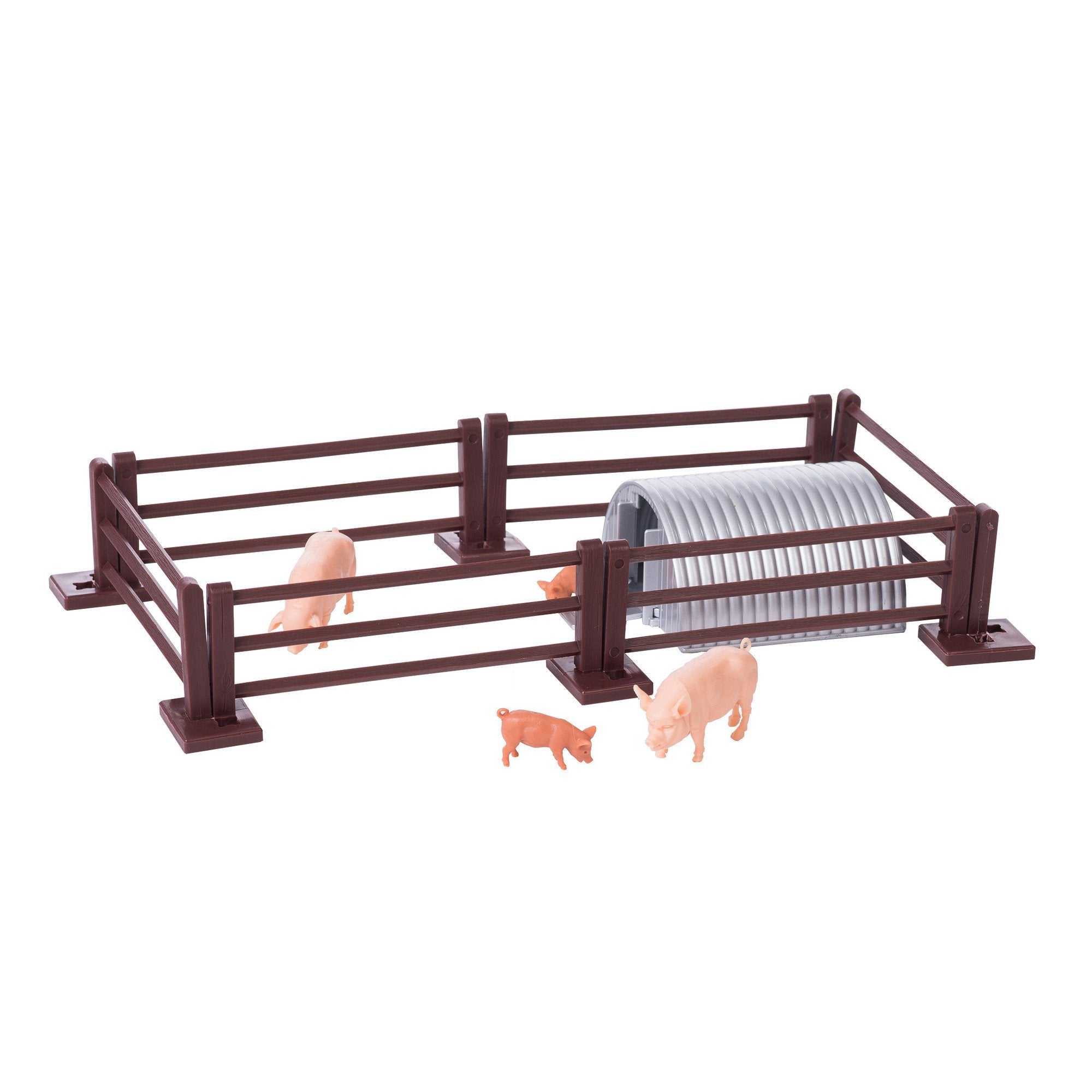 Britains 1:32 Pig Pen Farm Playset - Collectible Animal Figures & Fencing for Kids 3+ 1