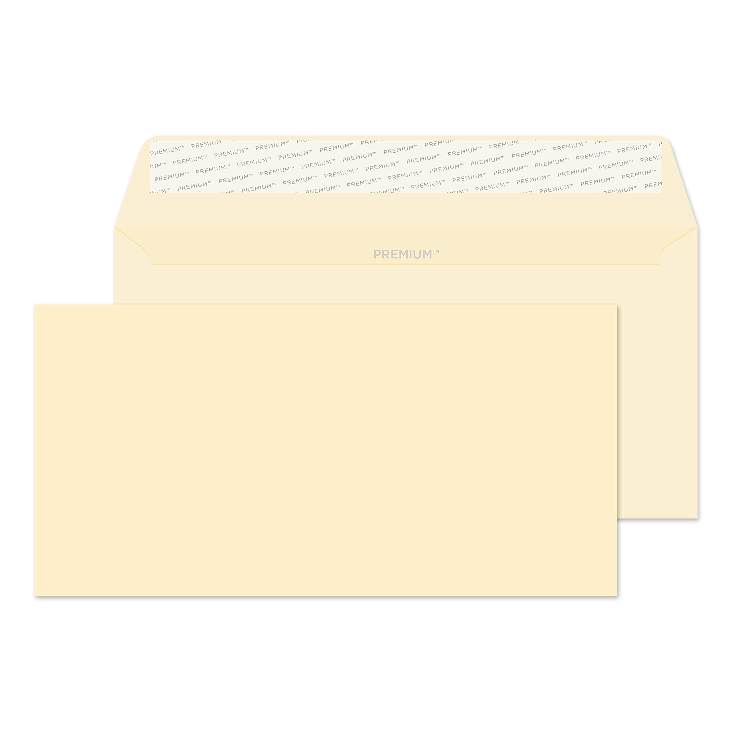 Blake Business DL Wallet Envelopes - 120 gsm FSC Certified | Peel & Seal | Cream Wove | 25 Pack