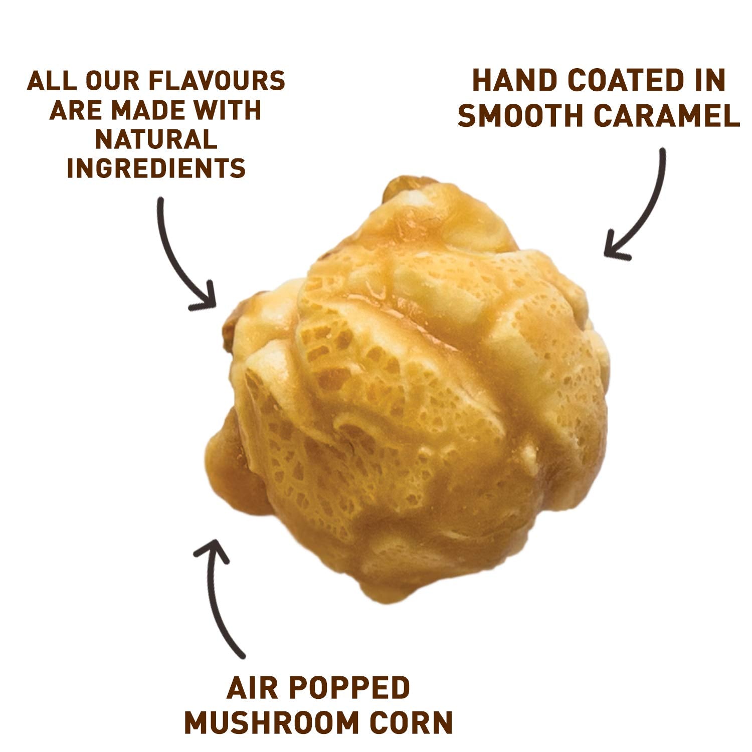 Joe & Seph's Peanut Butter Popcorn Snack (1 x 32g) - Handmade in UK, 1 Star Great Taste Award 2