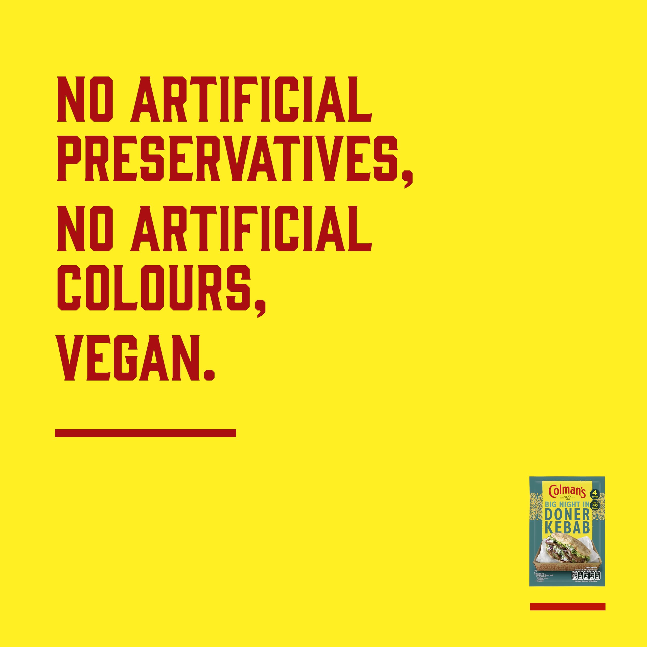 Colman's Big Night In Doner Kebab Recipe Mix 38 g 4