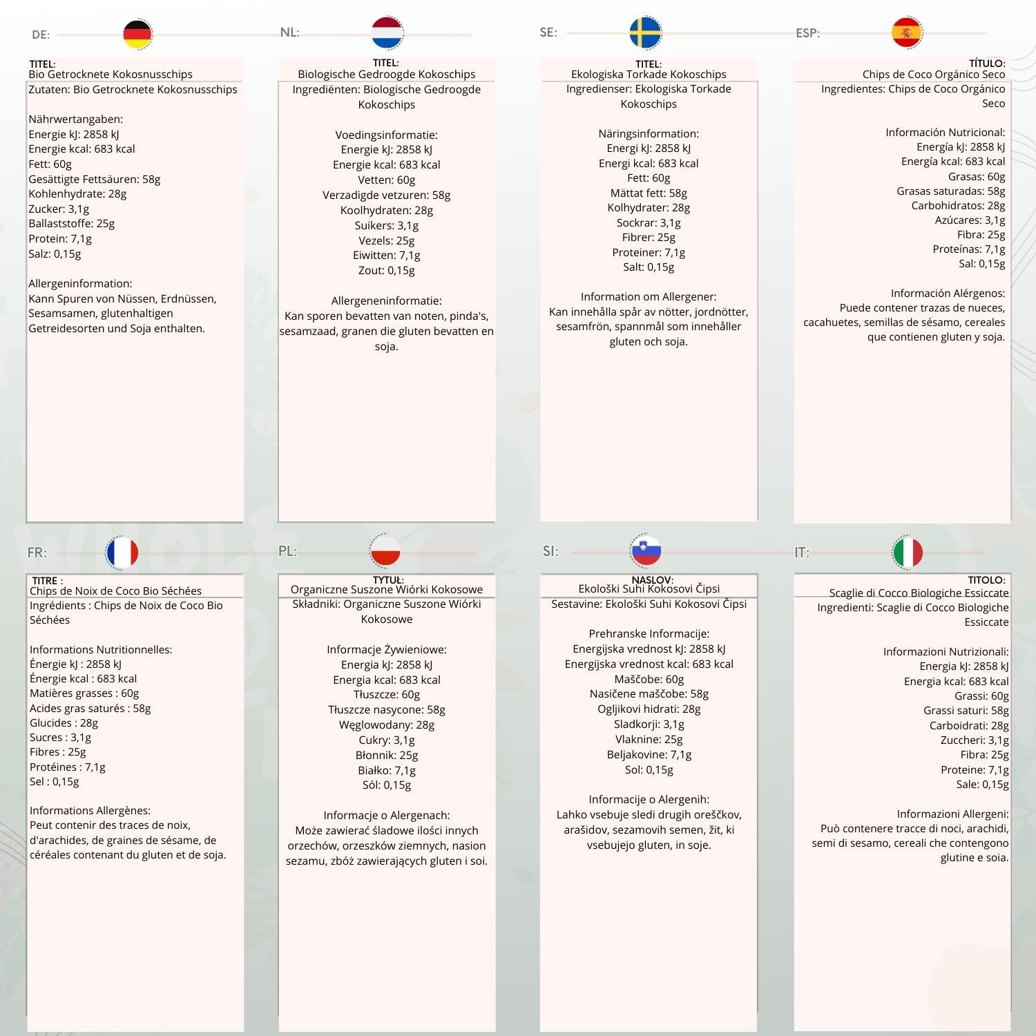 Wholefood Earth Organic Dried Coconut Chips – 500g Raw, GMO Free, Vegan 4