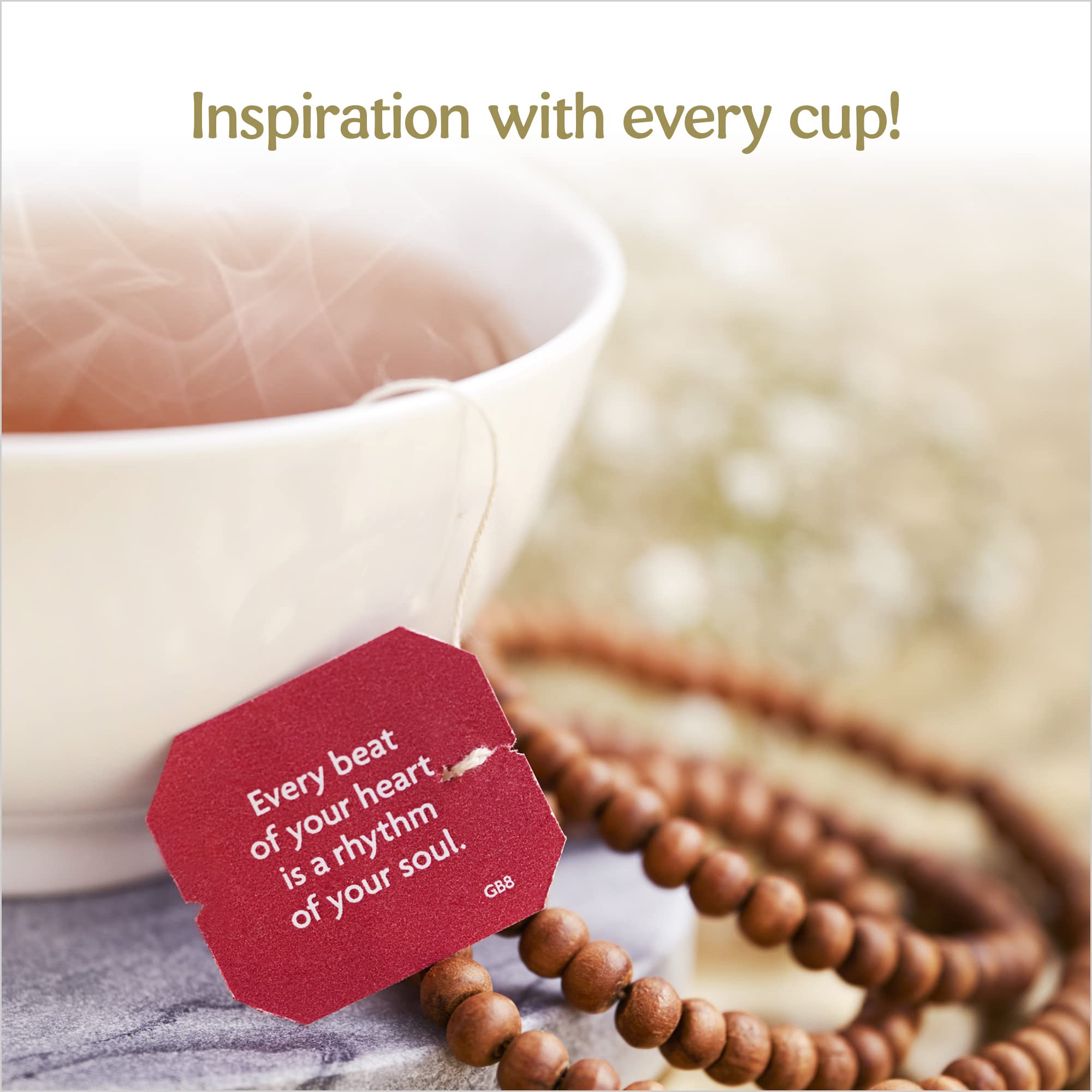 YOGI TEA - Bio-Kräutertee für Frauenenergie, natürlich koffeinfrei, Mischung aus Hibiskus, Angelikawurzel und Ingwer, 102 Teebeutel (6 x 17) 4
