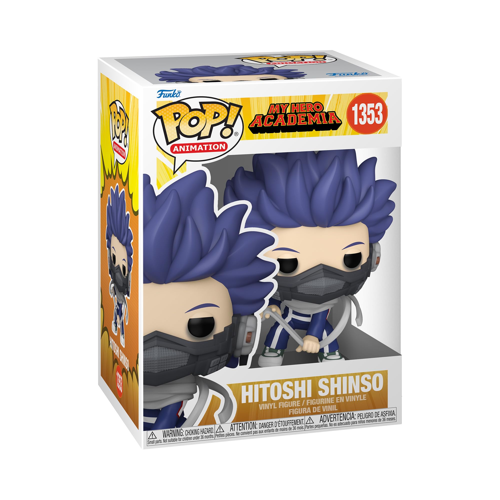 Funko Pop! Animation My Hero Academia - Hitoshi Shinso Vinyl Figure #1353 (67331) 9