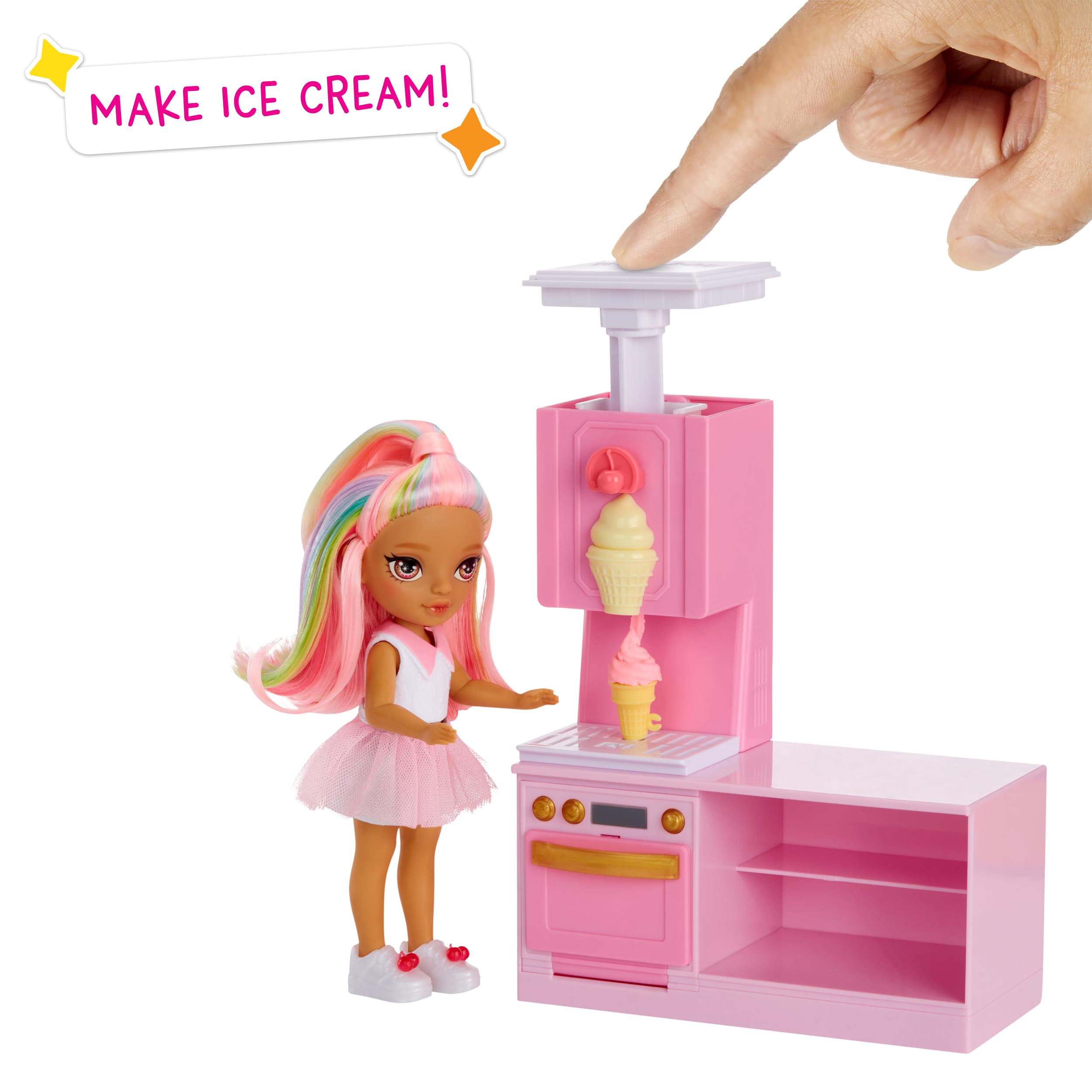 Rainbow High Littles Dessert Shop with Kandy Playset - Doll & Sweet Treats Kit 4