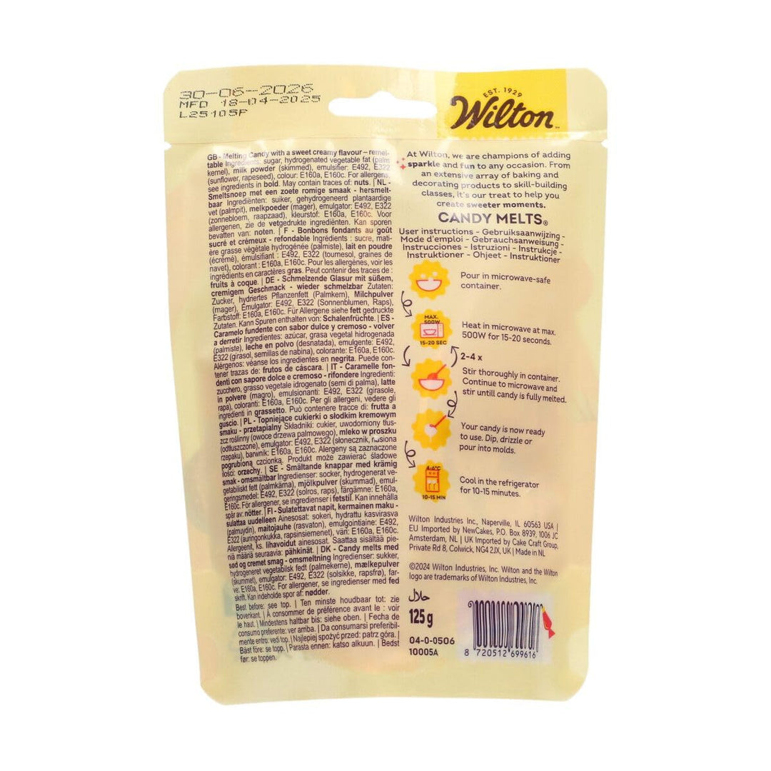 Wilton Candy Melts Orange - Melting Candy with Sweet Creamy Flavour for Molding, Dipping & Drizzling