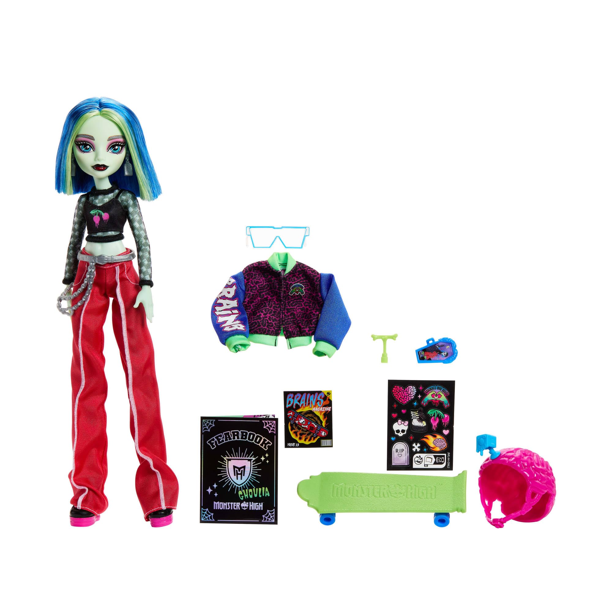 Monster High Ghoulia Yelps Fearbook Playset - Ages 4+ 5