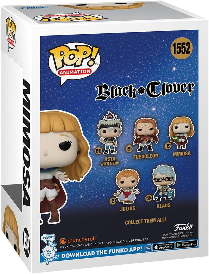 Funko Pop! Animation Black Clover - Mimosa Vermillion Vinyl Figure (72119)