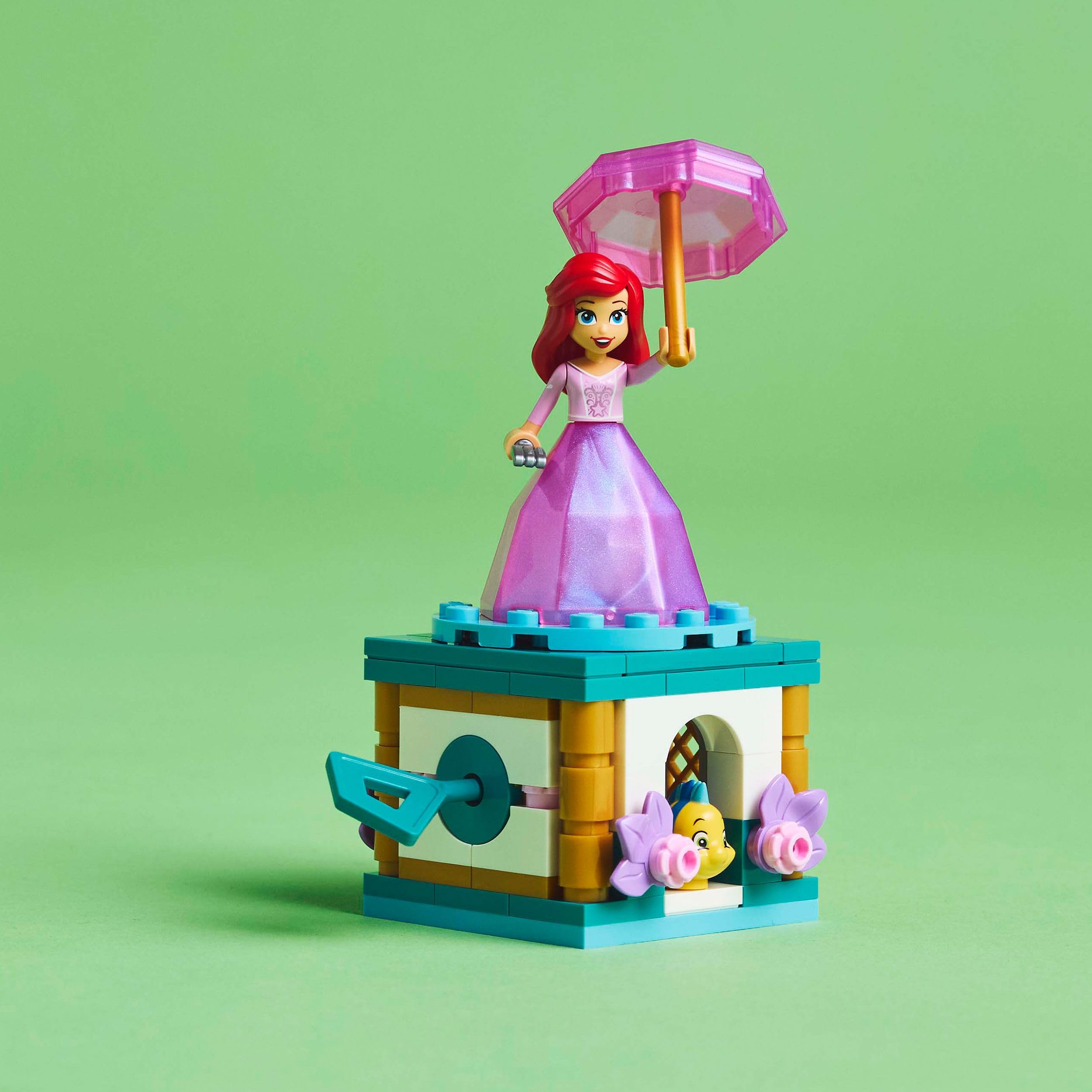 LEGO ǀ Disney Twirling Ariel Building Toy - Spinning Playset for 5+ Year Olds 11
