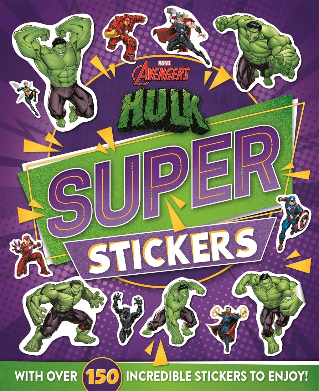 Autumn Marvel Avengers Hulk: Super Stickers Activity Book | Over 150 Stickers | Ages 4-6