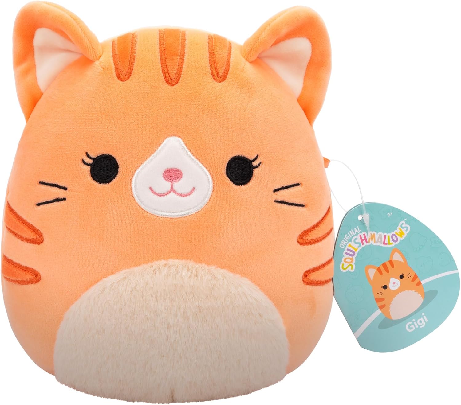 Squishmallows Kurtz the Teal Piranha - 7.5 Inch Soft Plush Collectible 3