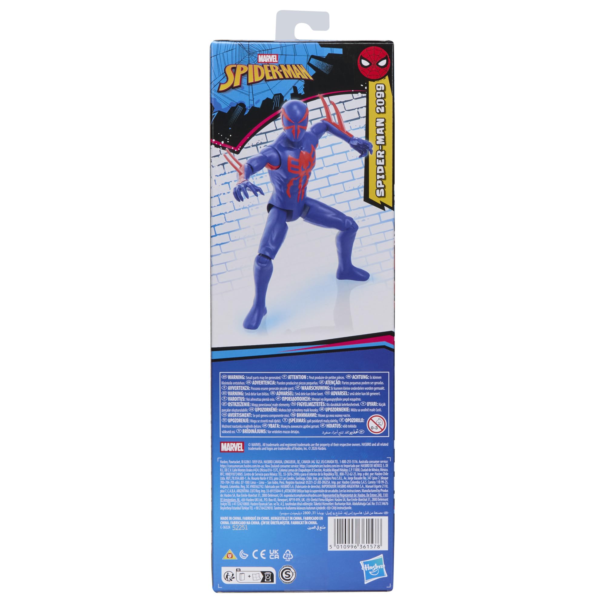 Spider-Man Spider-Man 2099 Action Figure - 12 Inch Scale, 11 Points of Articulation, Ages 4+ 9