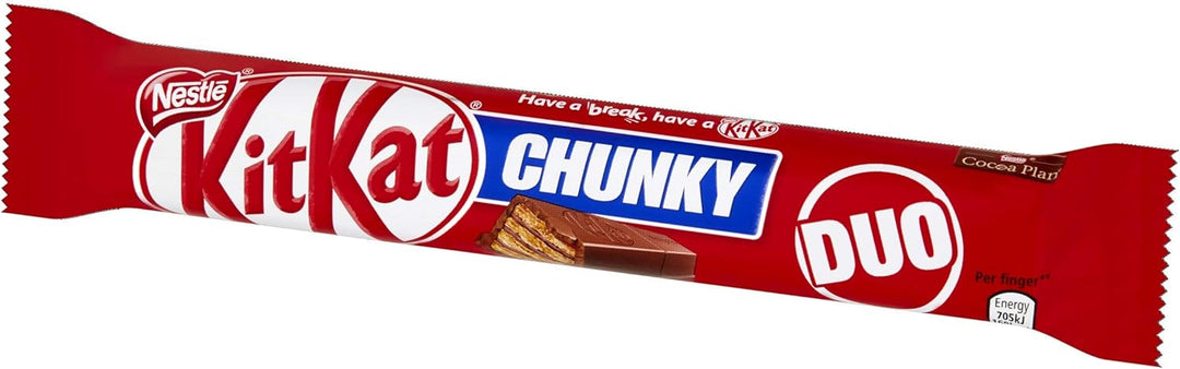 Kit Kat Chunky Duo Milk Chocolate Bars, 24 x 64 g