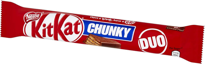 Kit Kat Chunky Duo Milk Chocolate Bars, 24 x 64 g