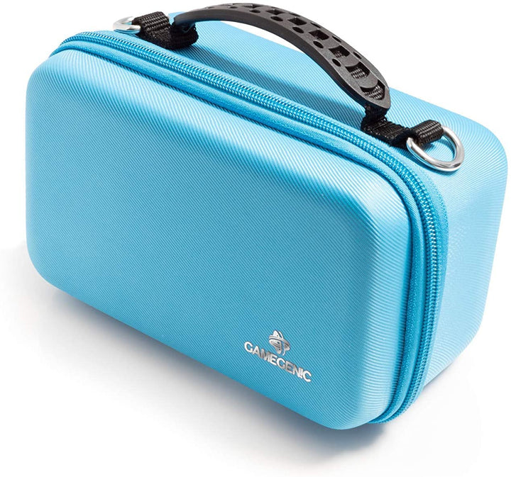 Gamegenic Game Shell 250 Card Storage Case with Dividers, Blue