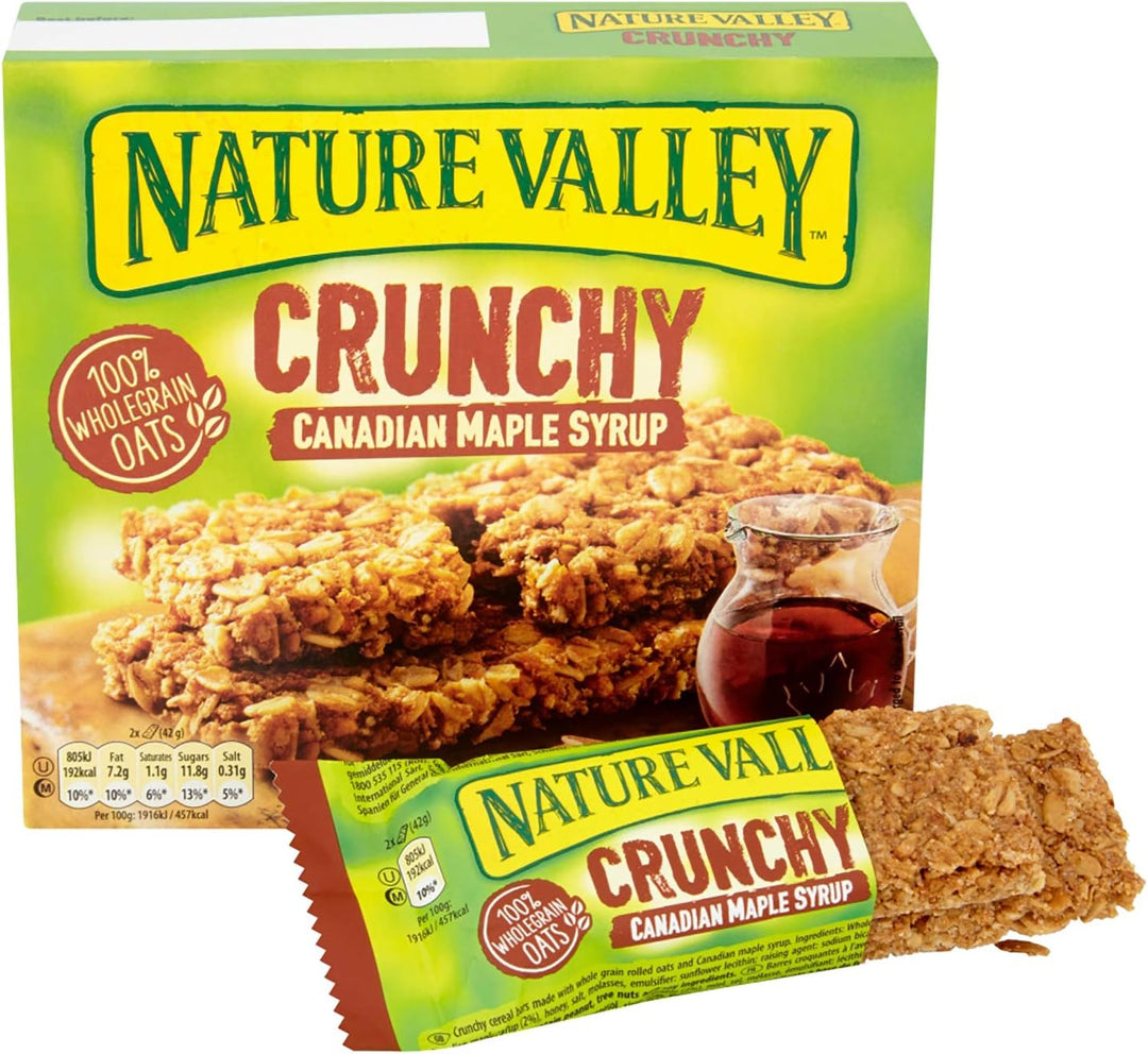 Nature Valley Crunchy Canadian Maple Syrup Cereal Bars 5x42g