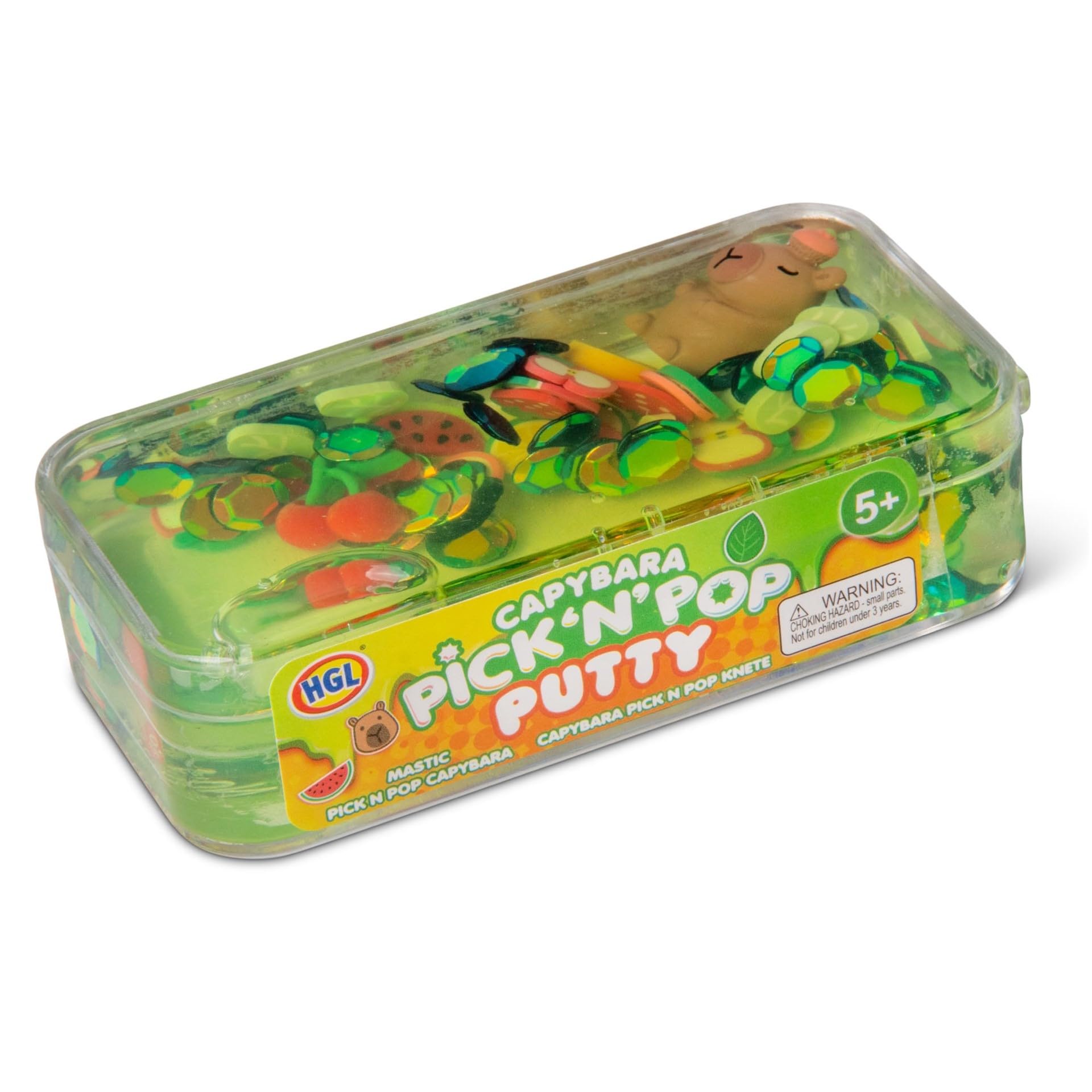 Capybara Pick N Pop Putty - Squishy Fidget Toy with Cute Characters 1