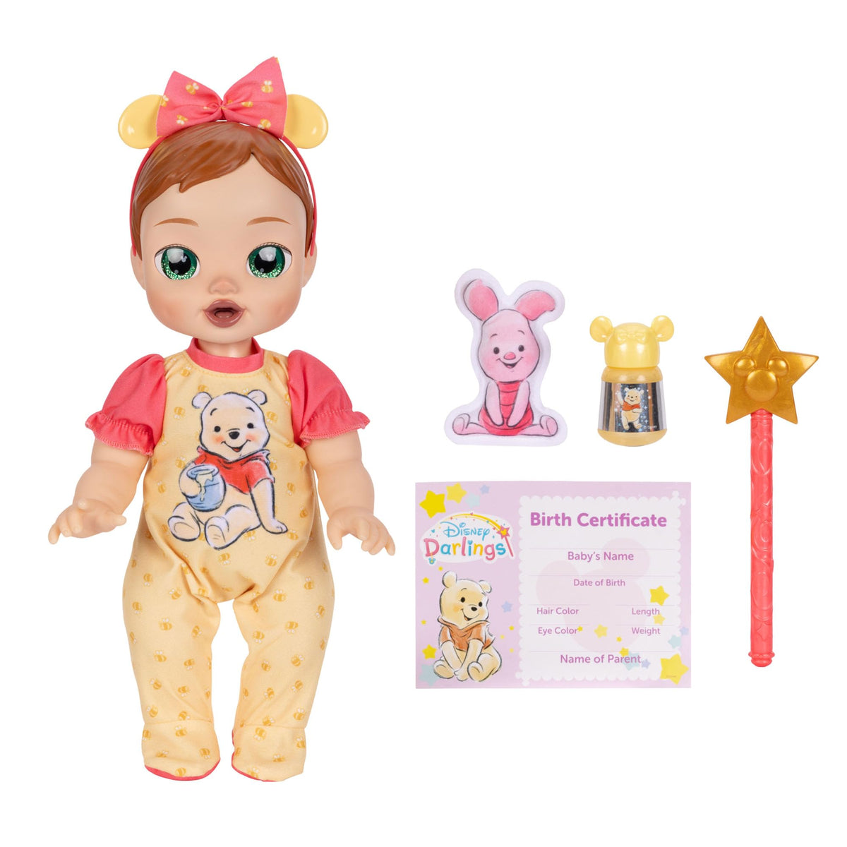 Disney Darlings Winnie the Pooh Deluxe Feature Doll - 33 cm, 3+