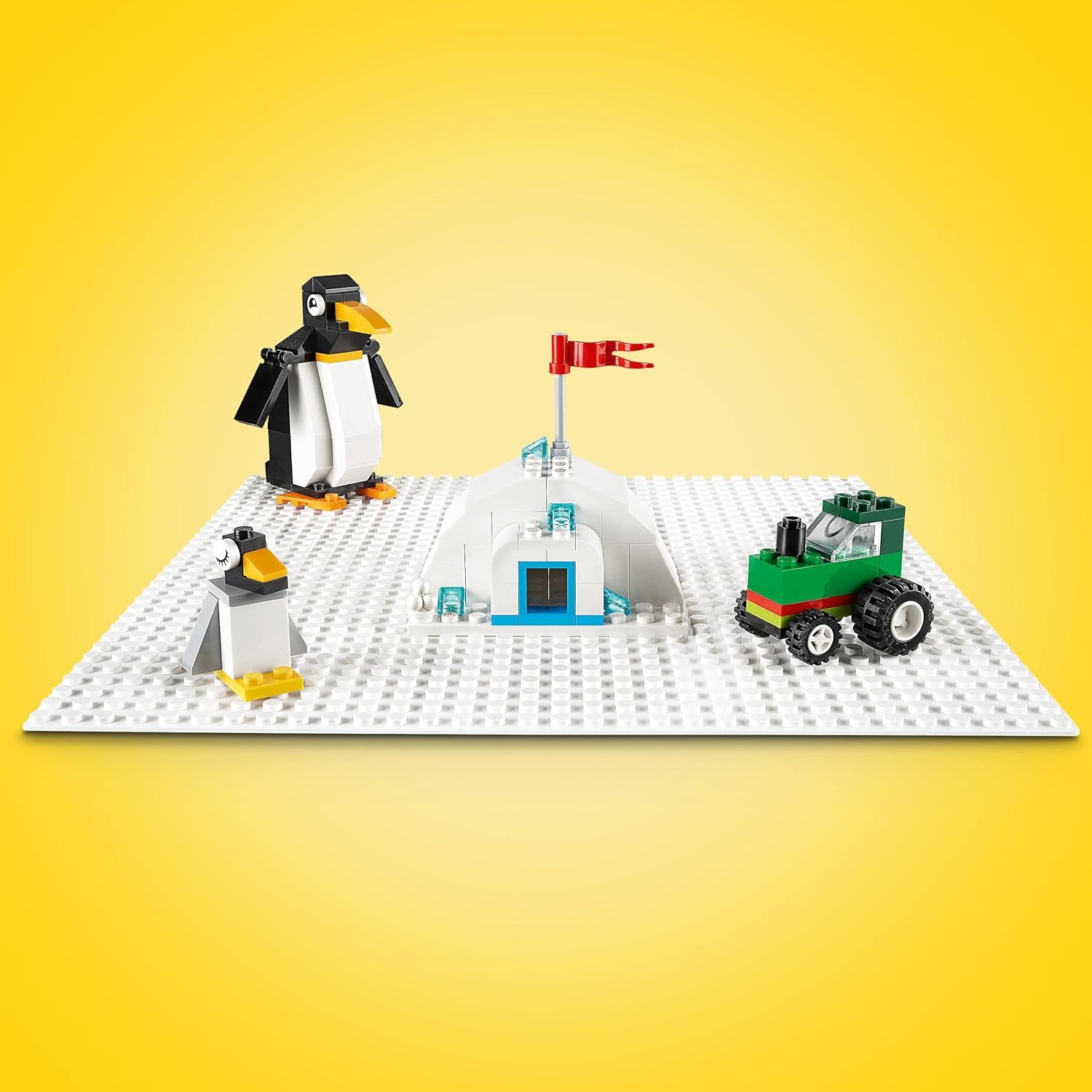 LEGO Classic White Baseplate 32x32 Building Base for Creative Play 2